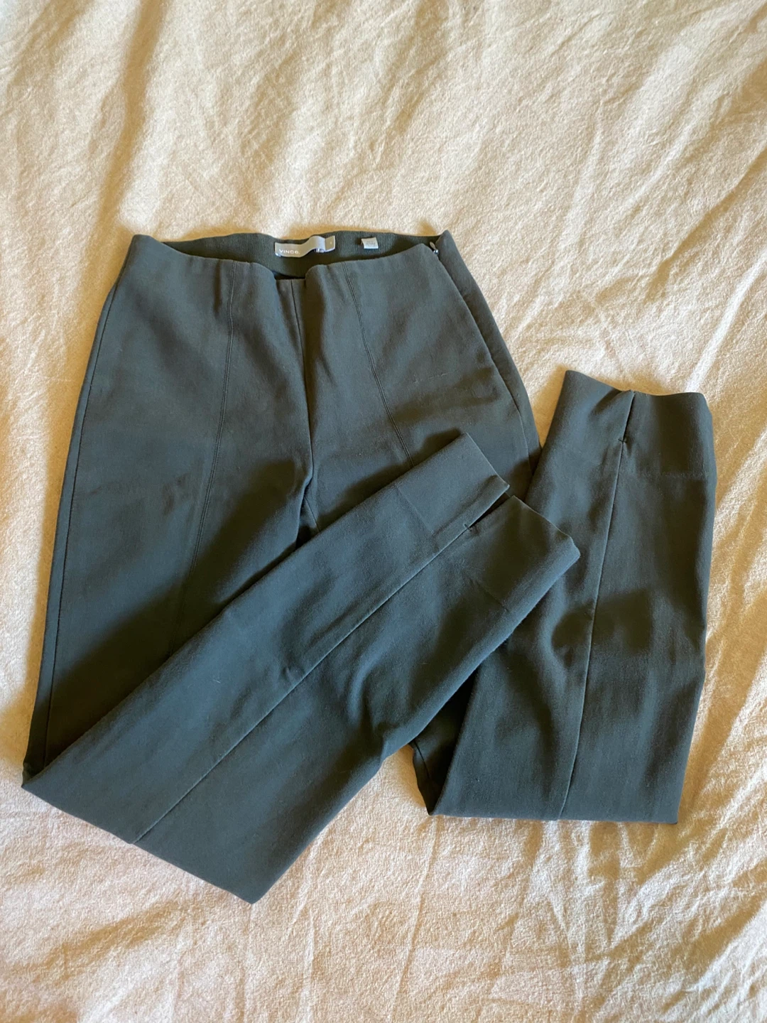 Vince Women's XS/TP Pants - Dark Green
