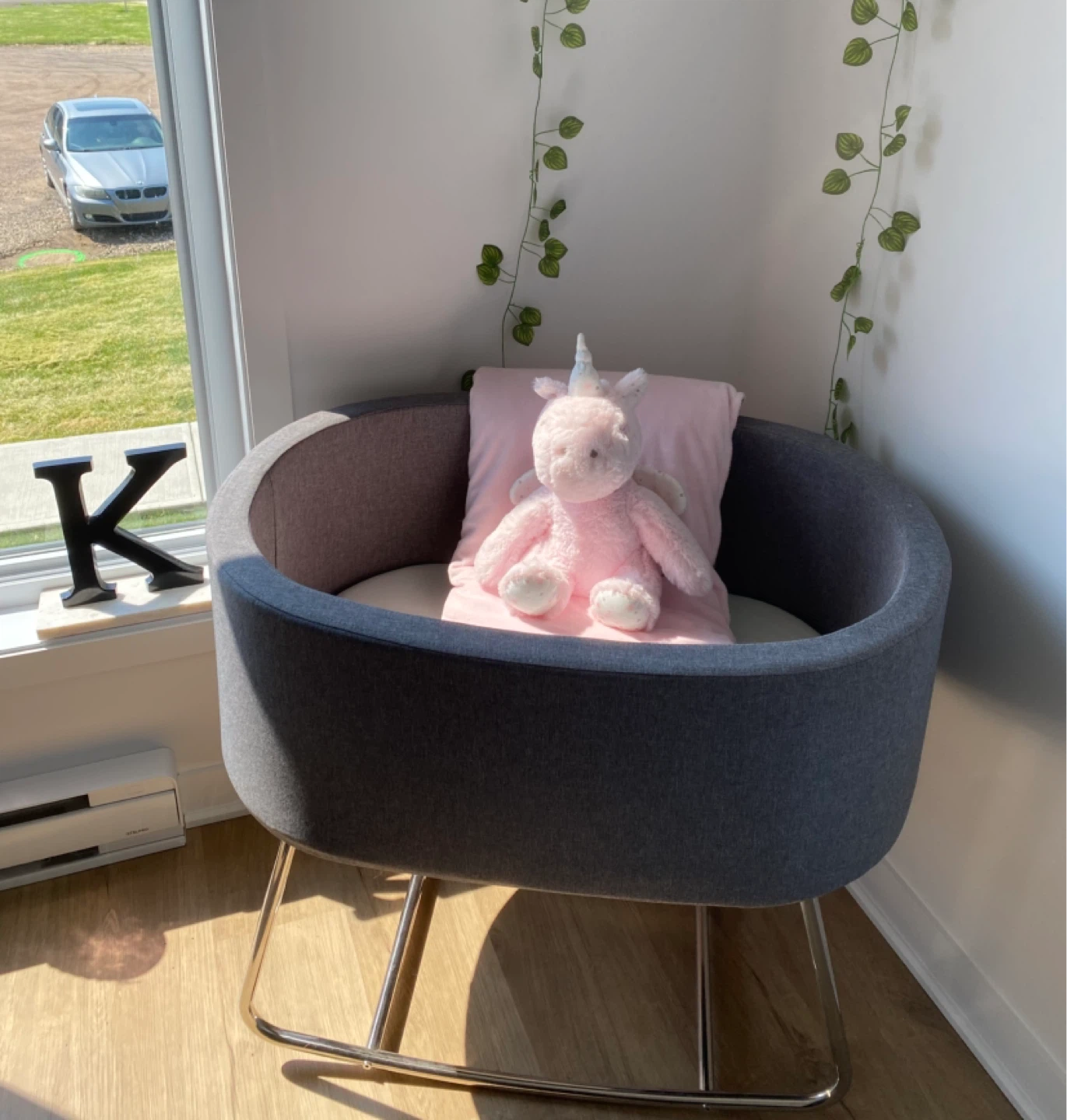Moïse gris pour bébé