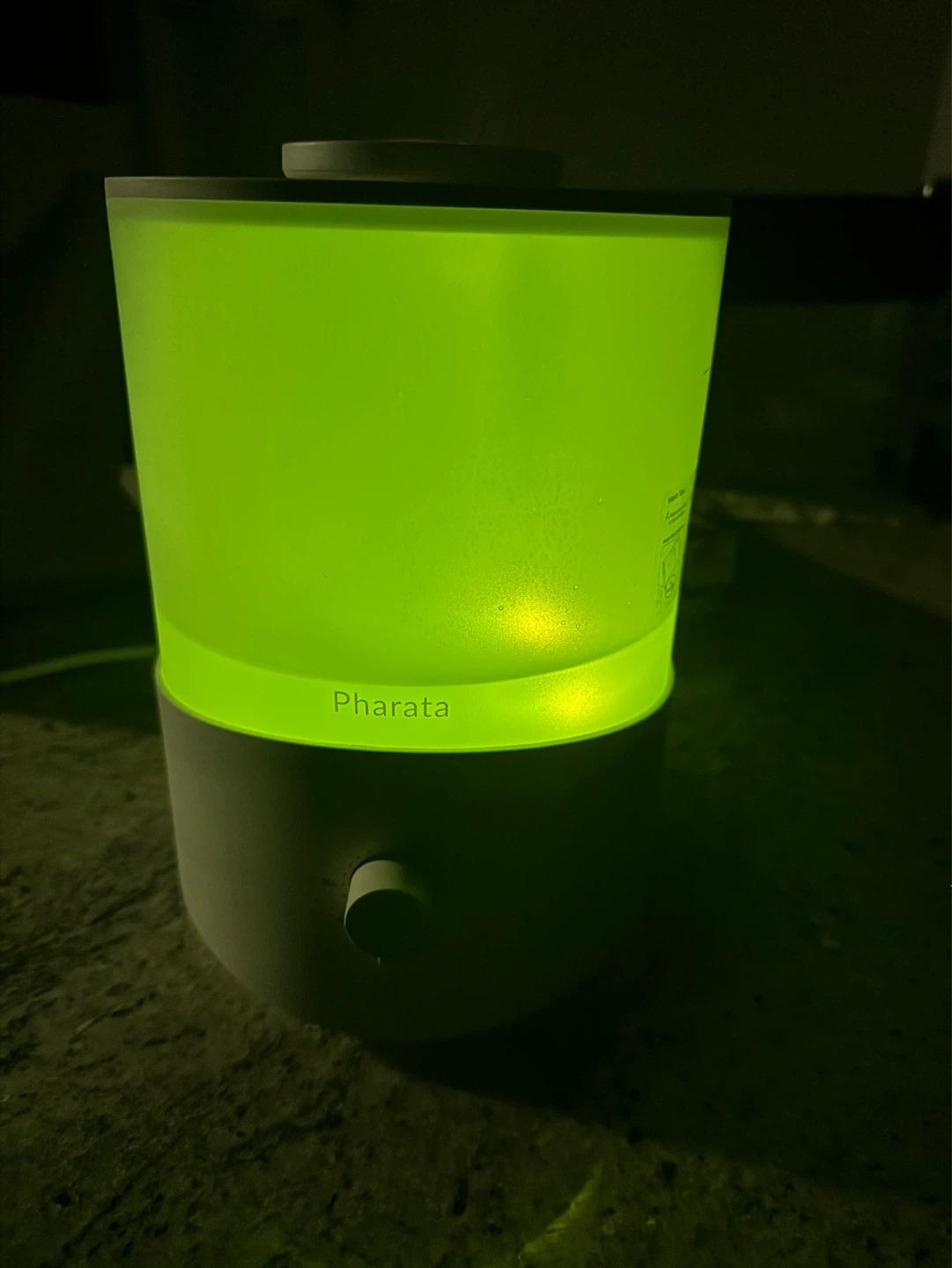 Pharata Cool Mist Humidifier with Essential Oil Diffuser 2.5L
