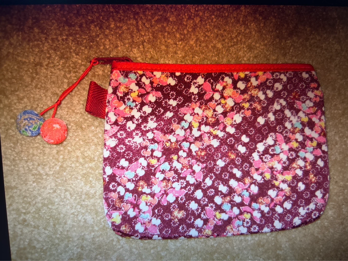 Floral Coin Pouch