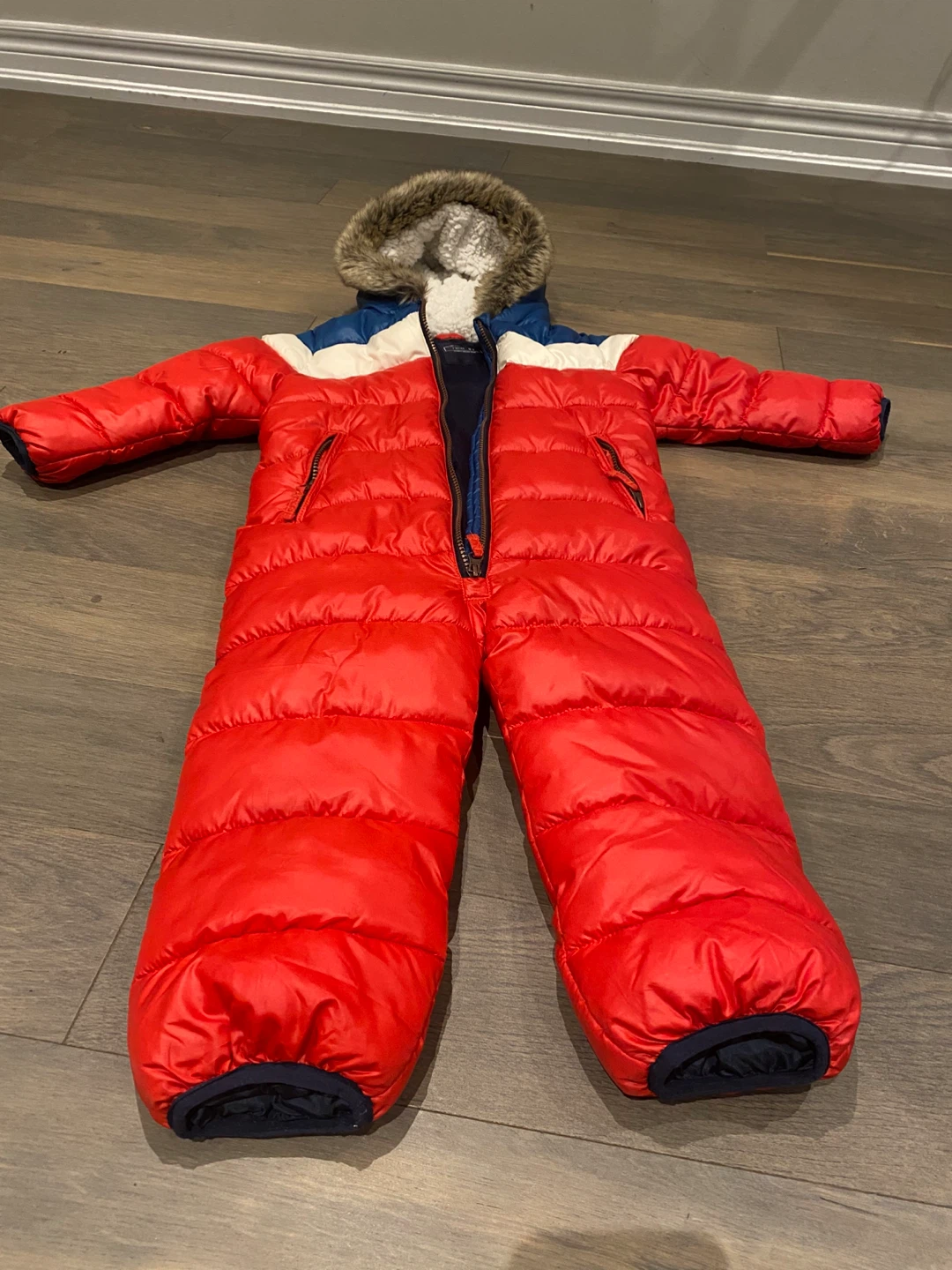 Next 2.5T Boys Red Snowsuit - photo 3