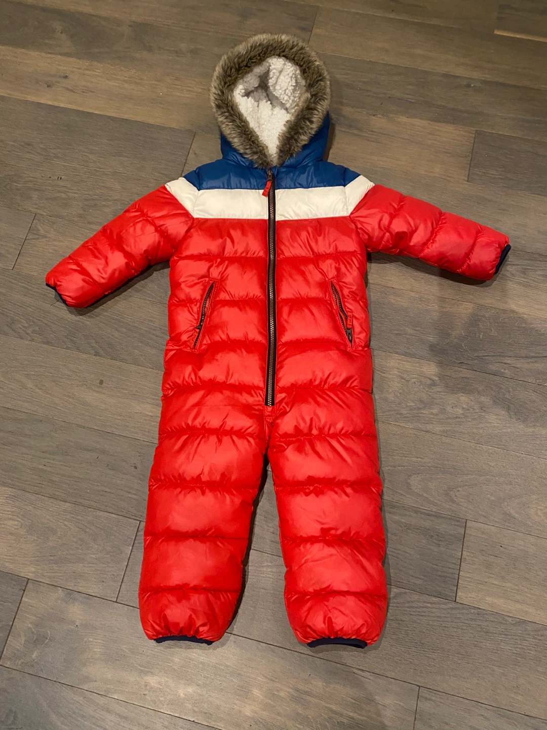 Next 2.5T Boys Red Snowsuit - photo 2