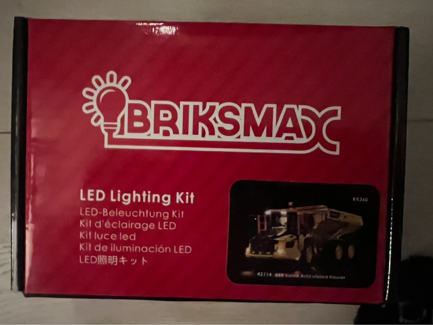 BRIKSMAX LED Ligjting kit for LEGO 42114