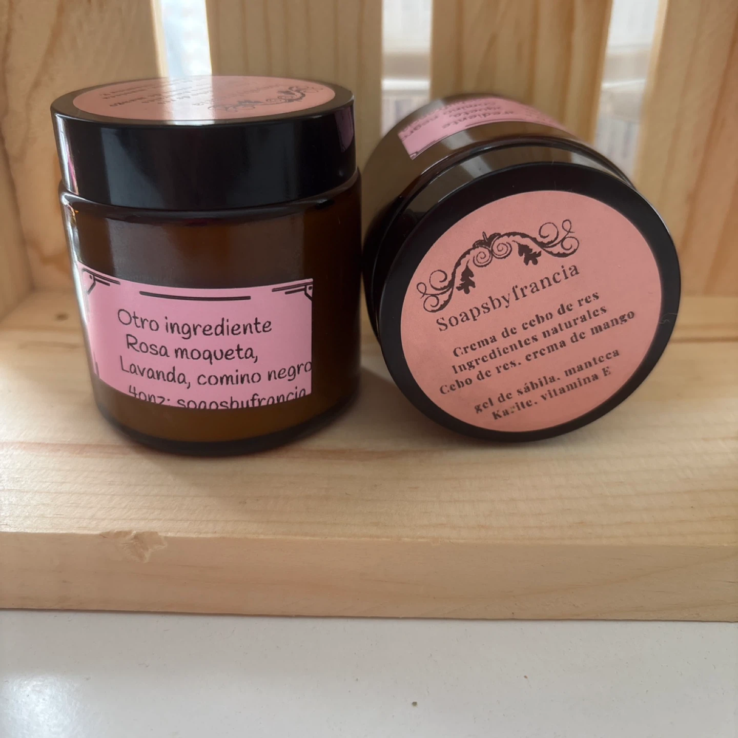 Soapsbyfrancia Natural Cream, 4oz cebo de res - photo 5