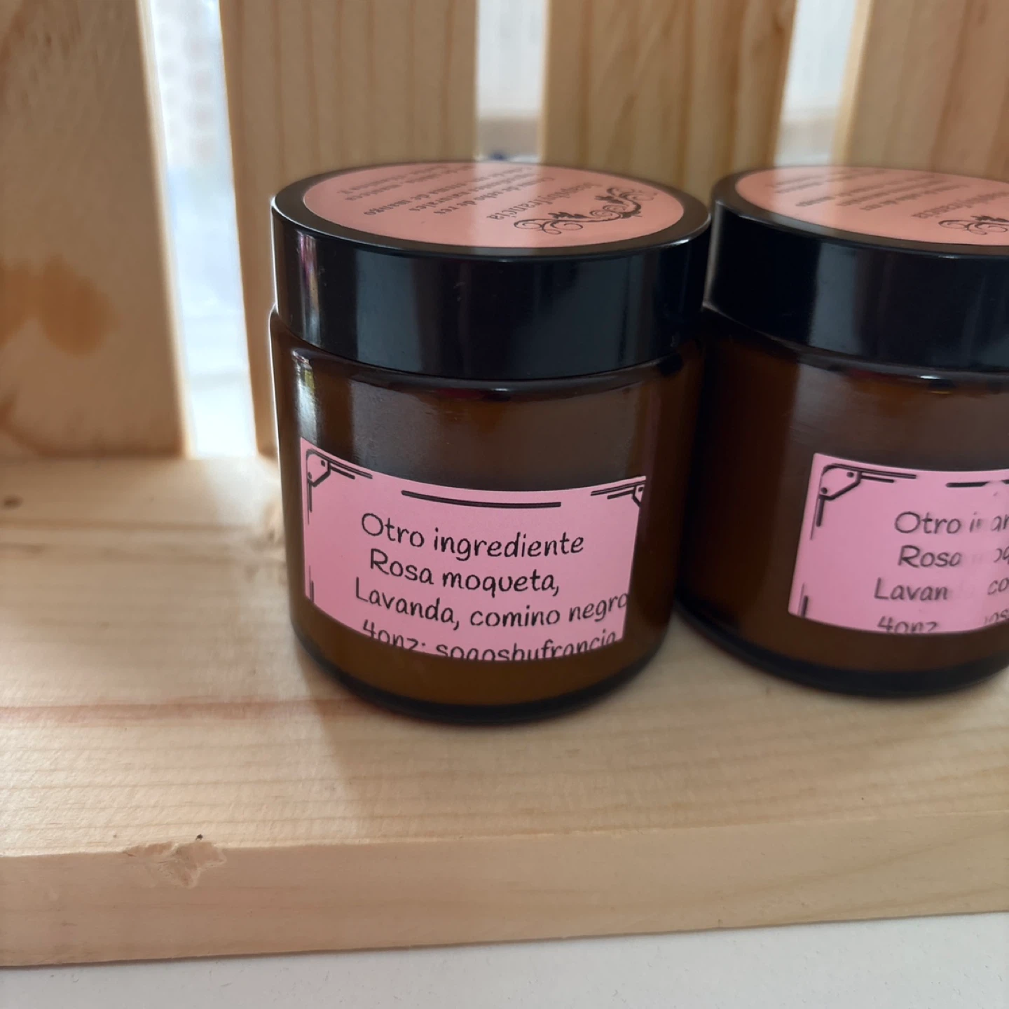Soapsbyfrancia Natural Cream, 4oz cebo de res