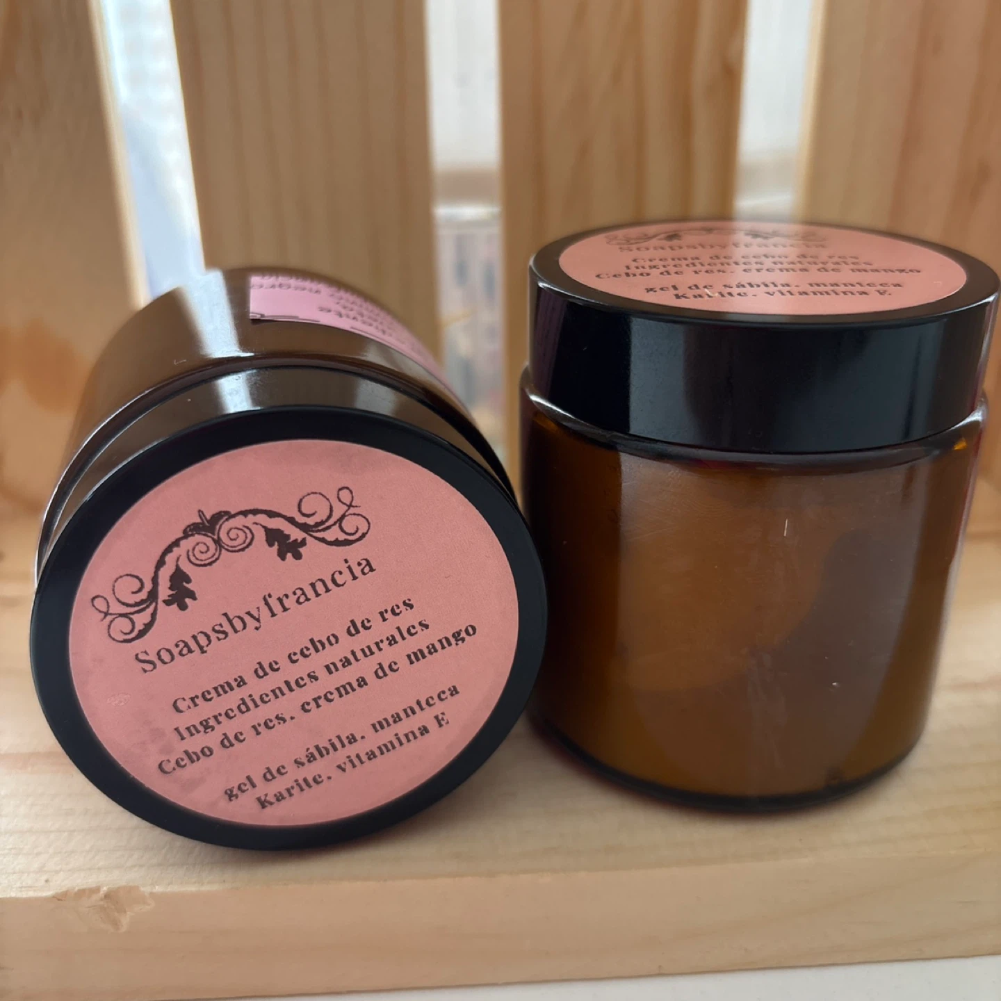 Soapsbyfrancia Natural Cream, 4oz cebo de res - photo 3