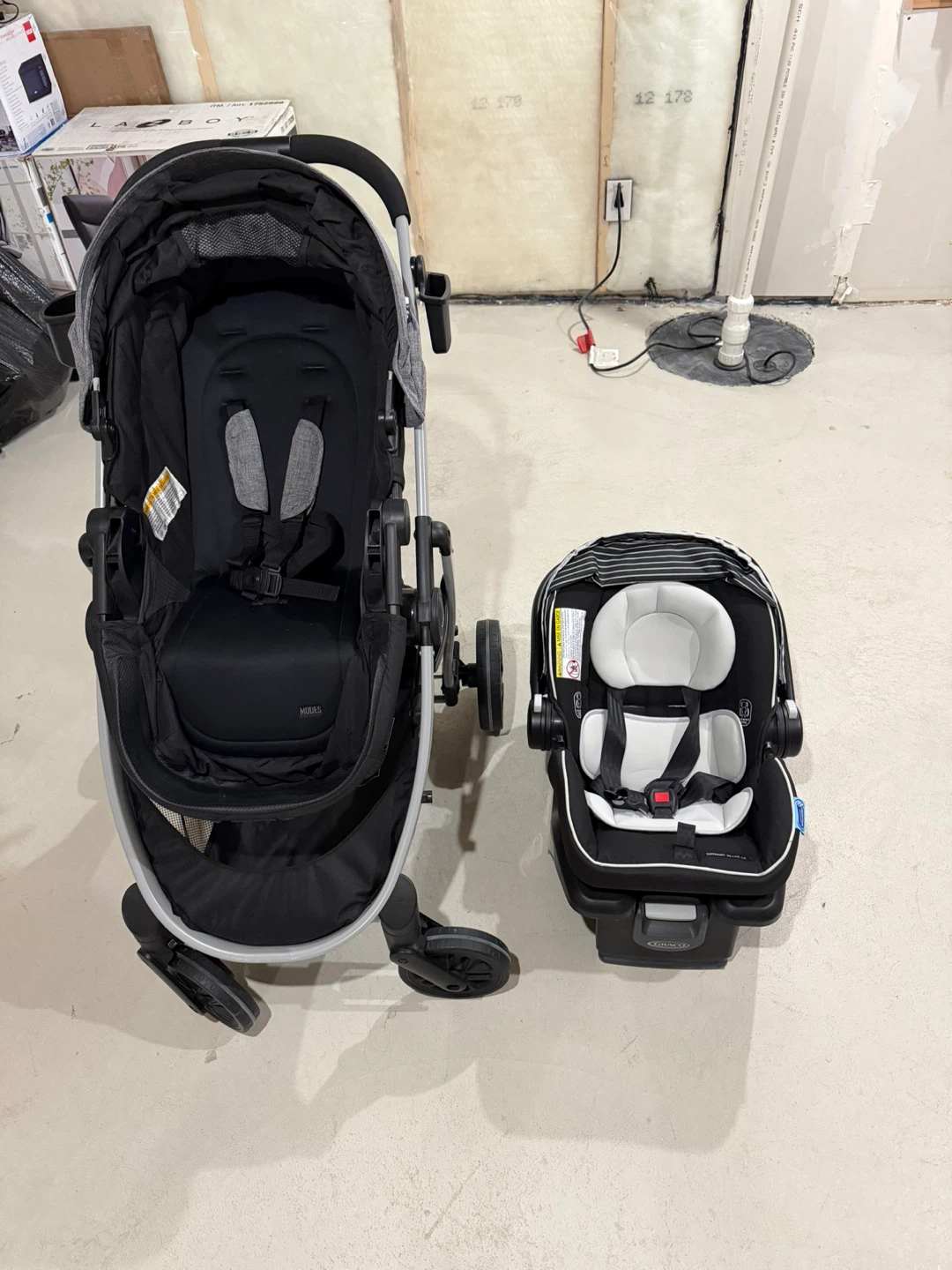 Graco Stroller and Infant Car Seat Travel System