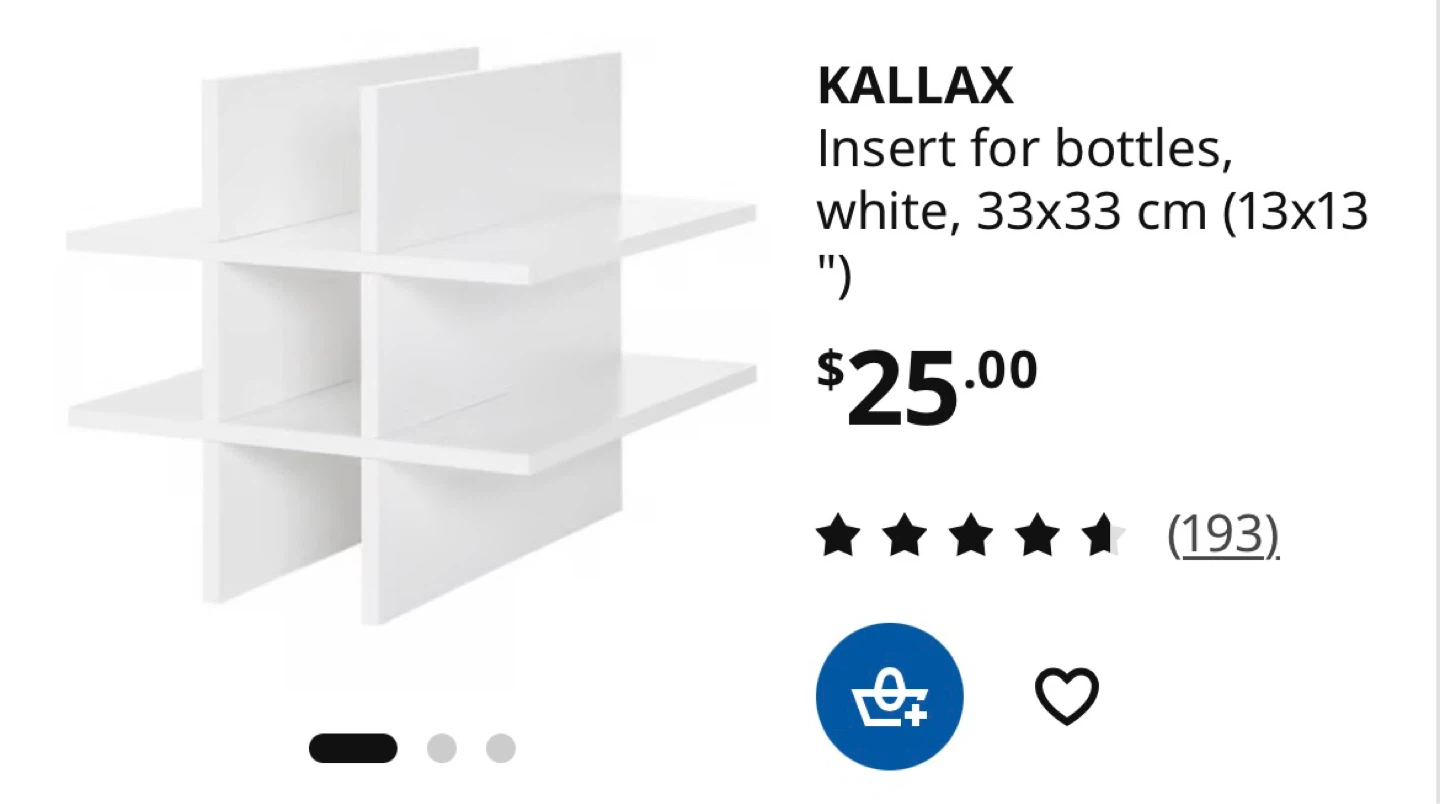 White IKEA KALLAX Shelf Unit - photo 5