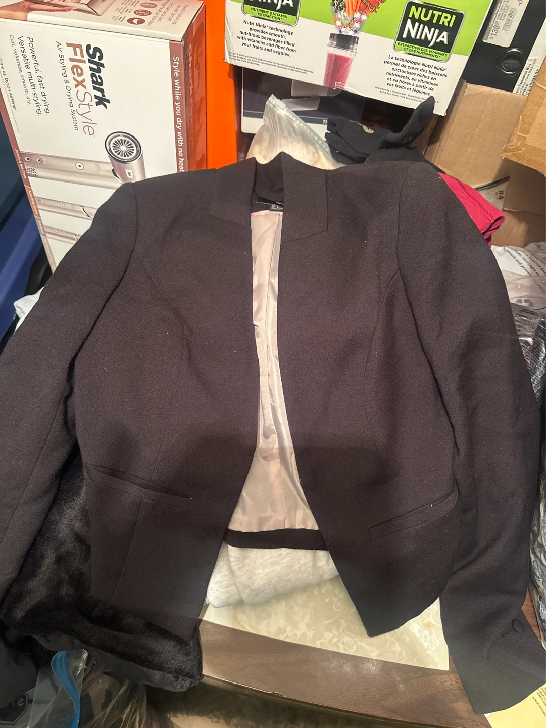 Black Blazer US 4 / small