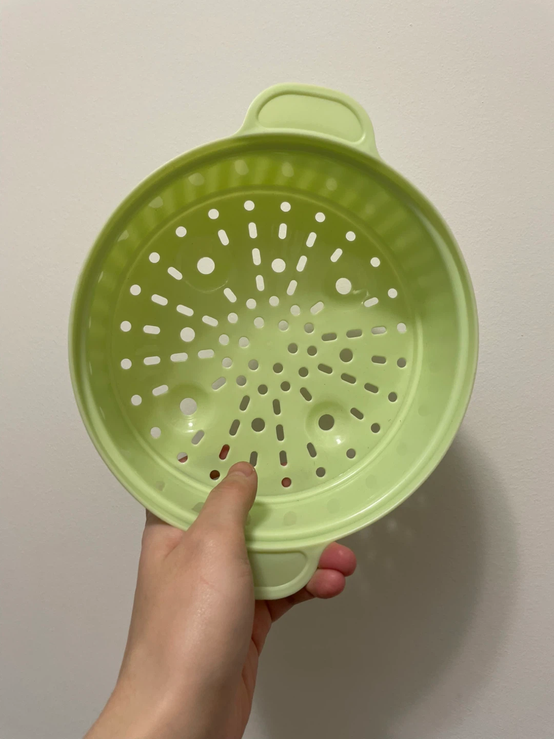 Green Steamer Basket