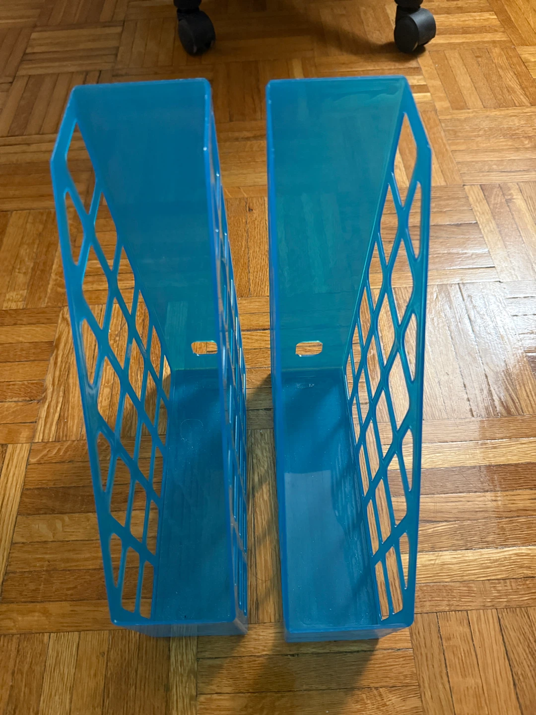 Blue Magazine Holders - Set of 2 - photo 3