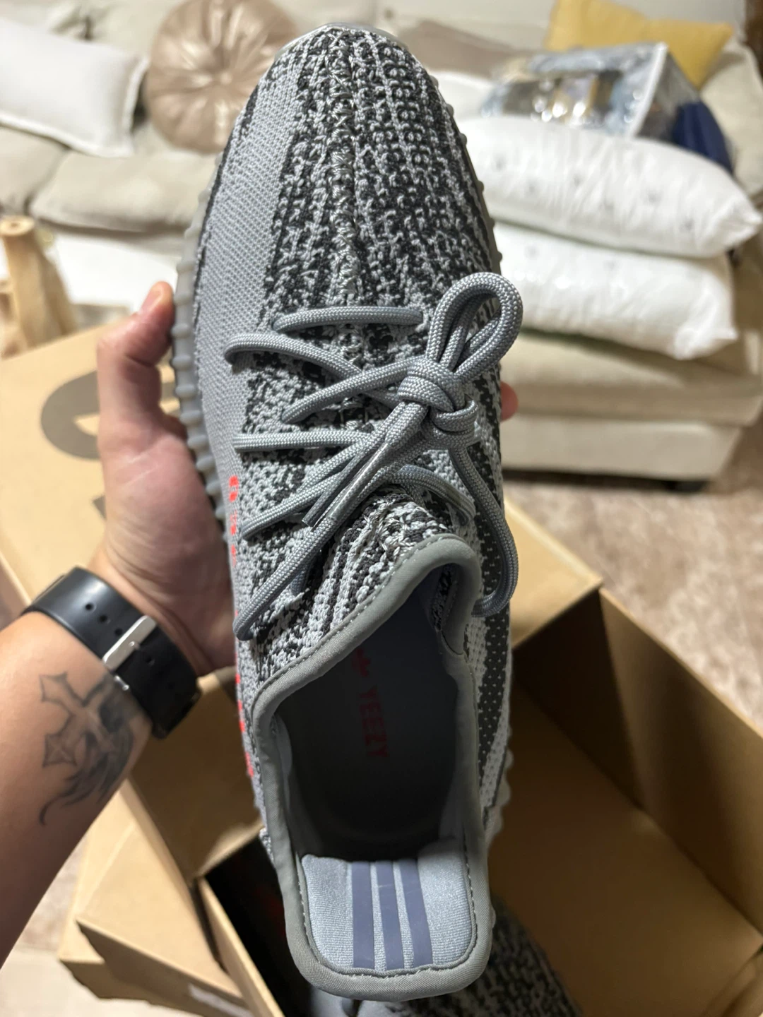 Adidas Yeezy Boost 350 V2 "Beluga Reflective" - photo 2