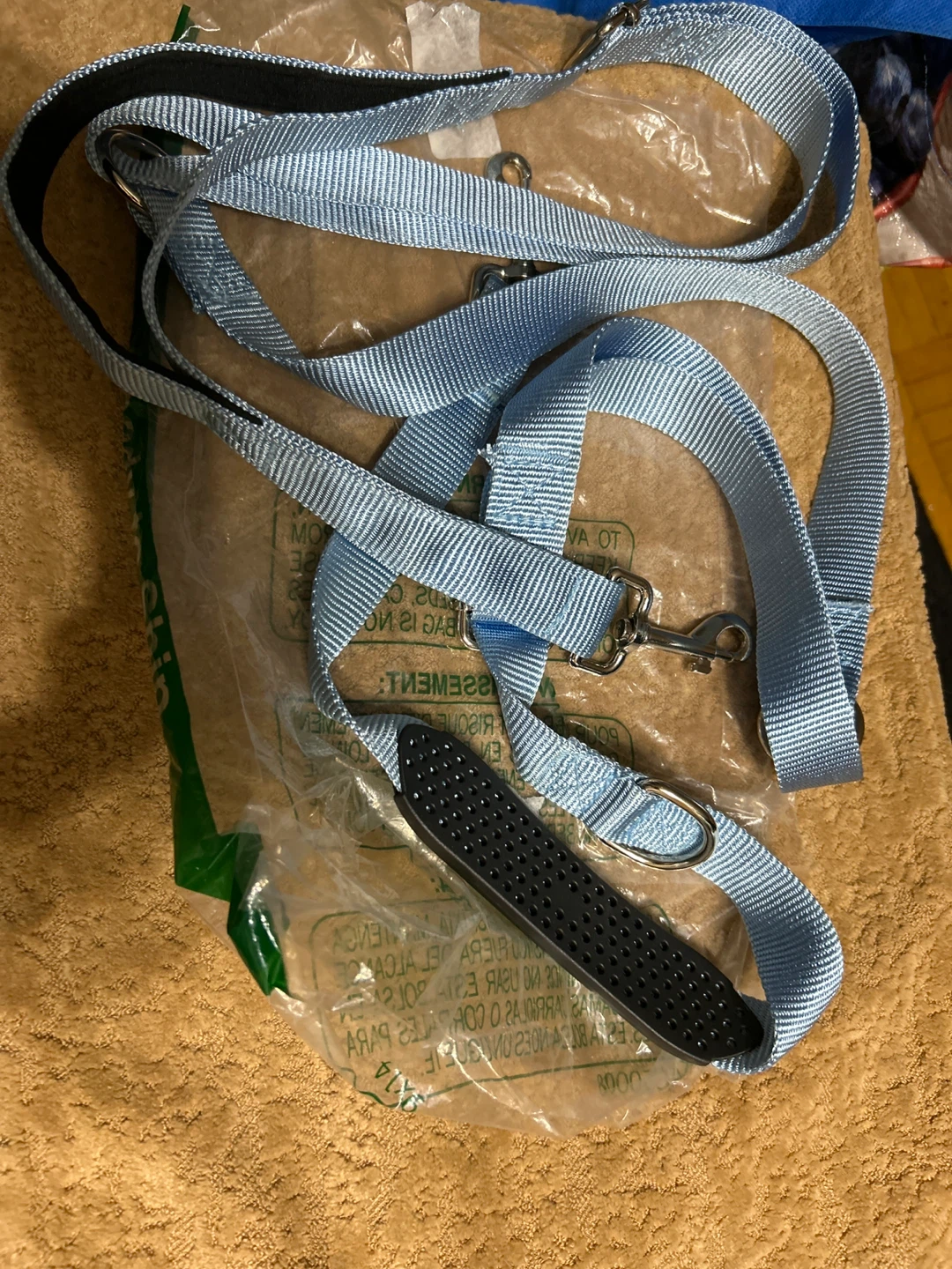 New-Light Blue Multi-Purpose Dog Leash with Padded Handle - photo 3