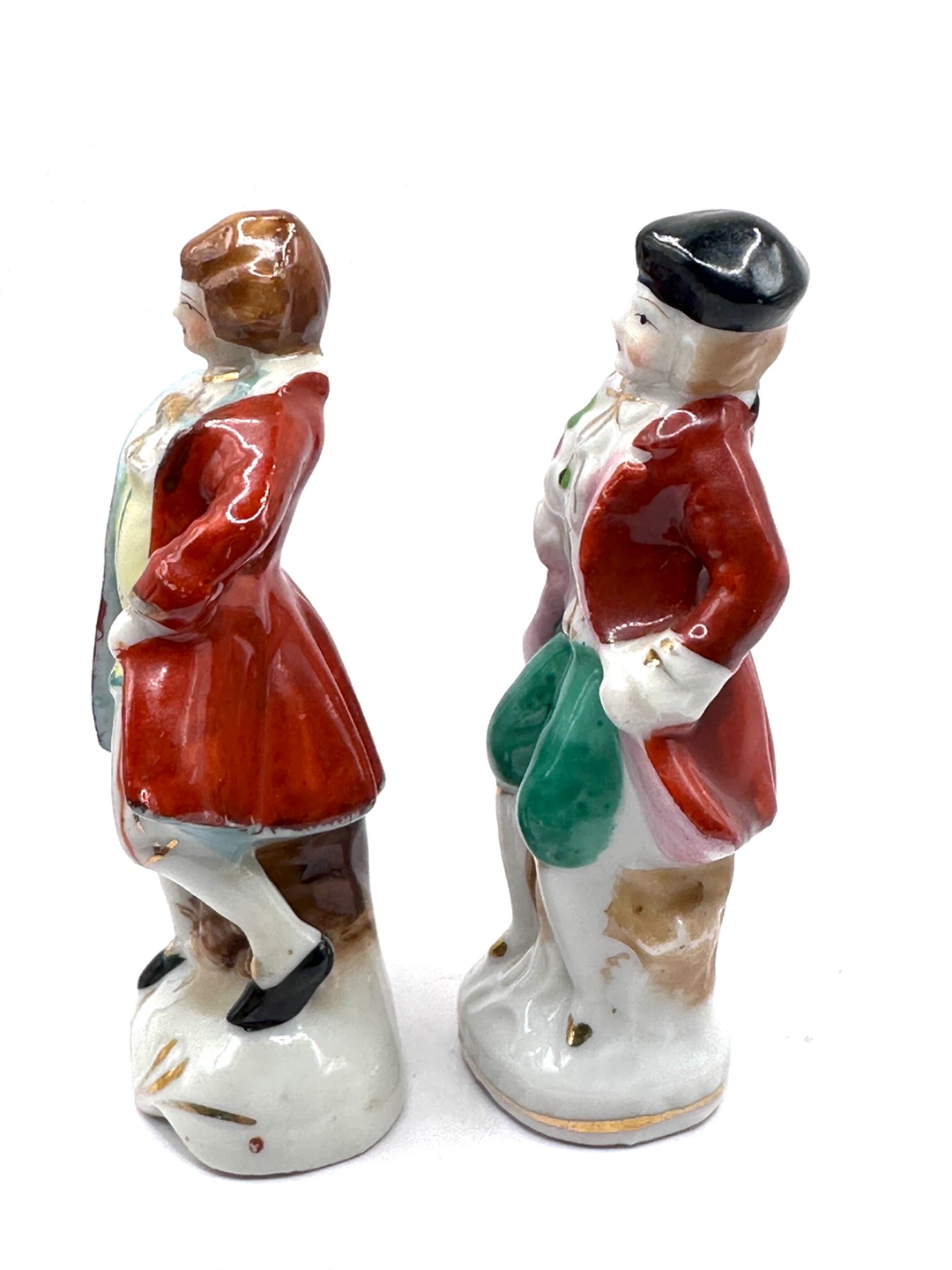 Victorian Man Porcelain Figurine made Occupied Japan Vintage Lot - photo 4