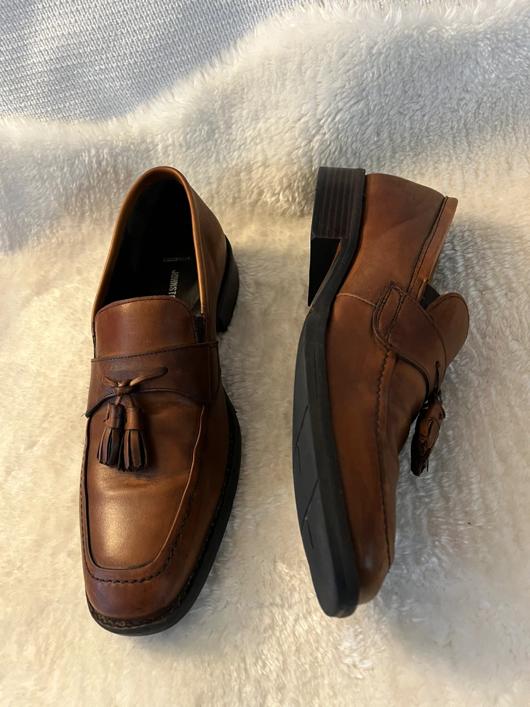 Johnston & Murphy Tassel Loafers Men Size 8