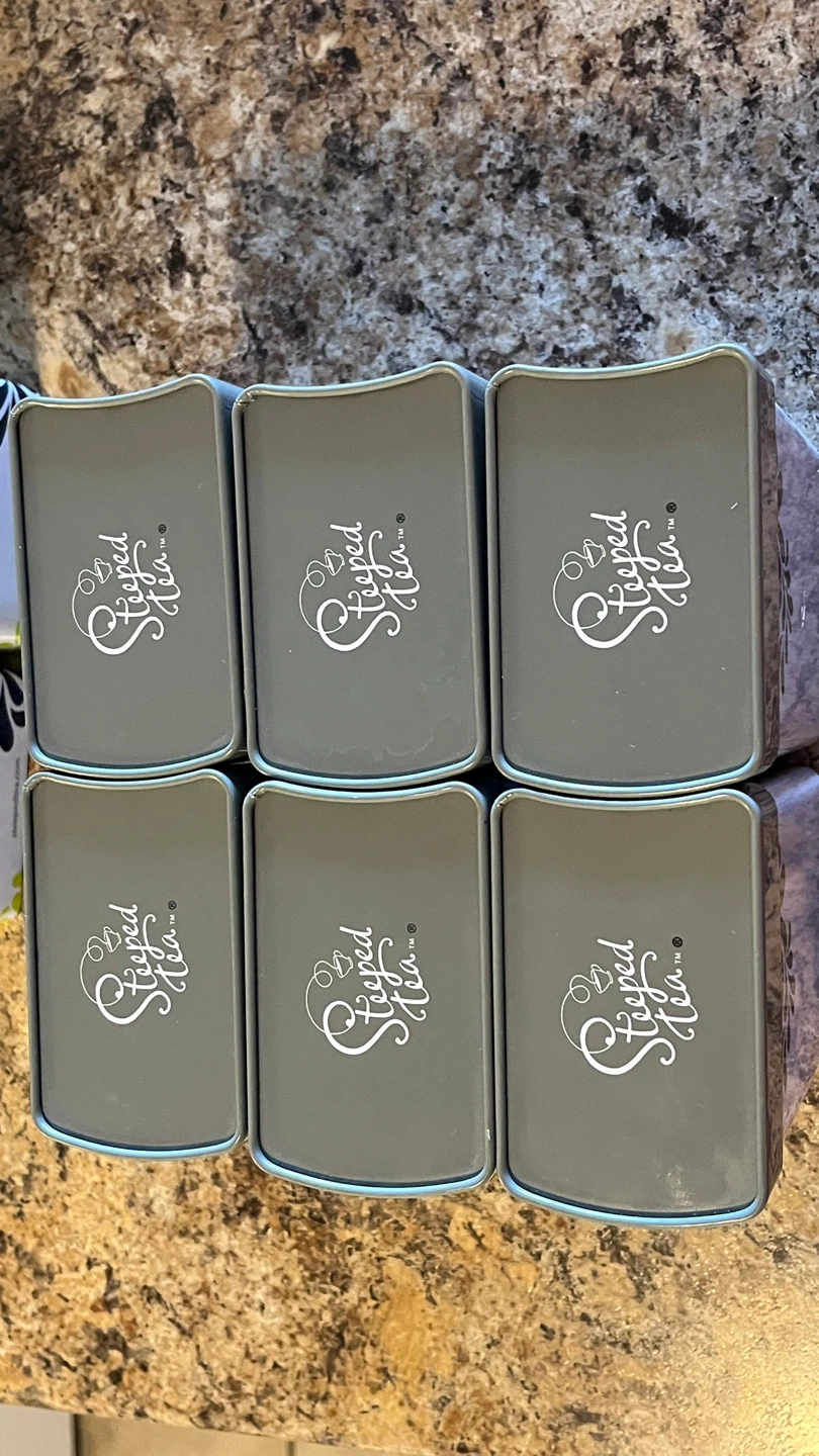 Steeped Tea Tins (Set of 12)
