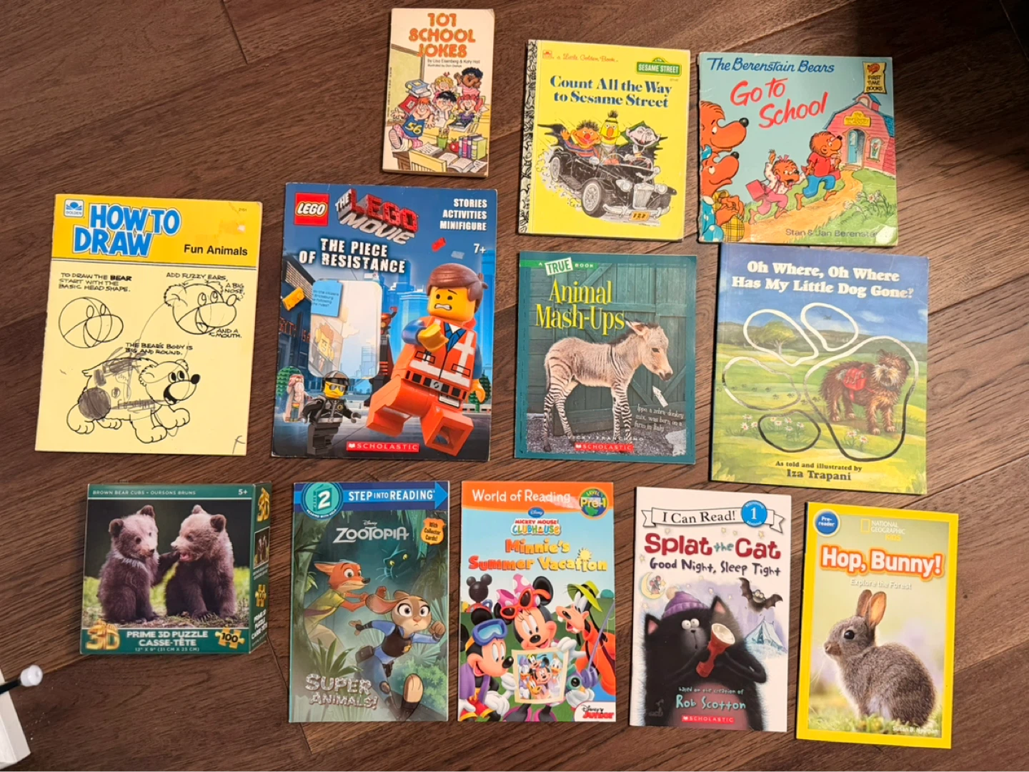 $5 for all!! Bundle of 11 Children's Books + 1 Brand New Puzzle