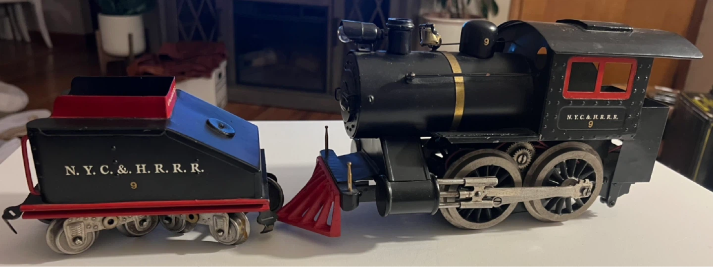 NYC & H.R.R.R. Train Engine and Tender - photo 4