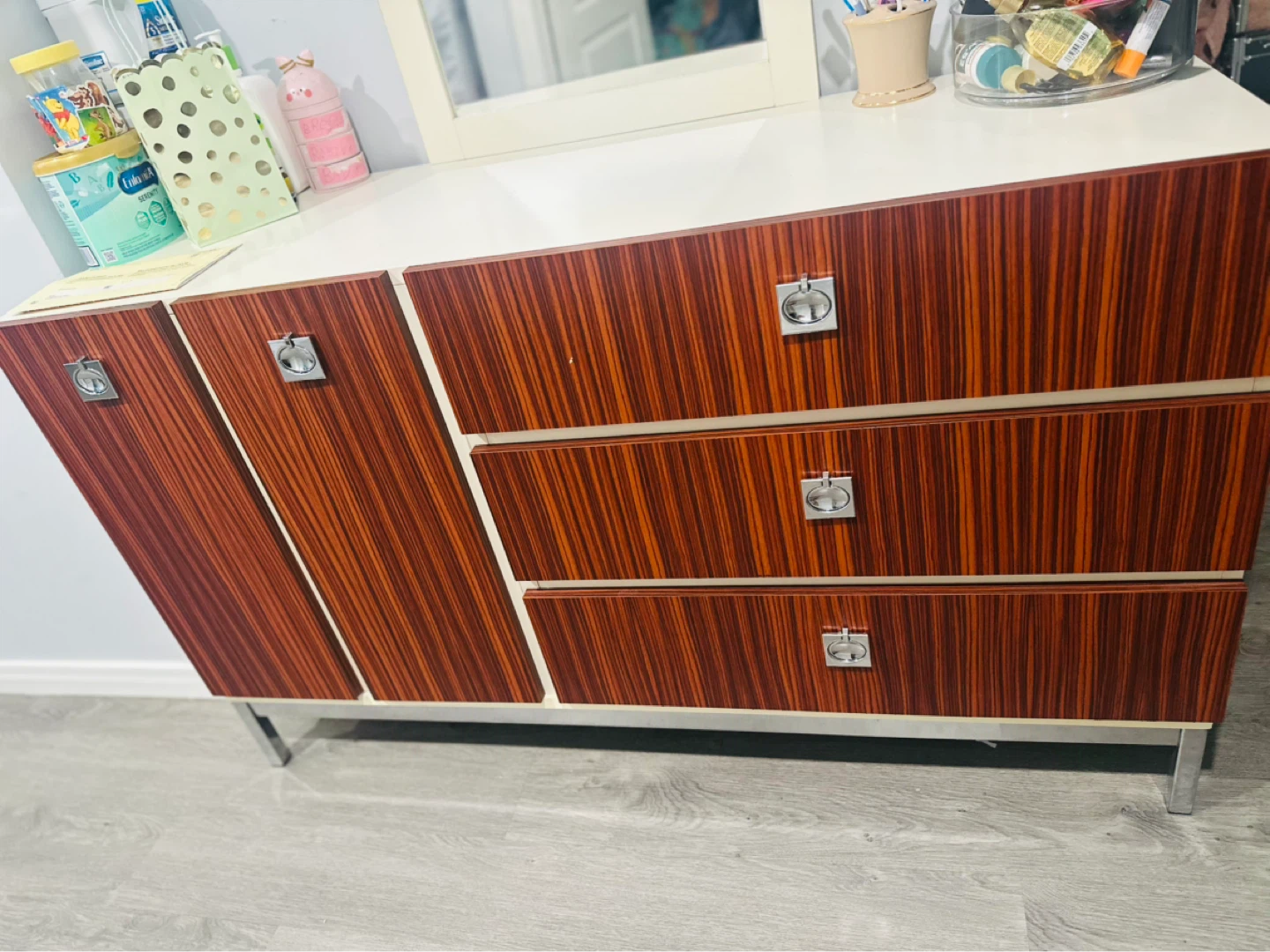 Vintage Dresser with Mirror