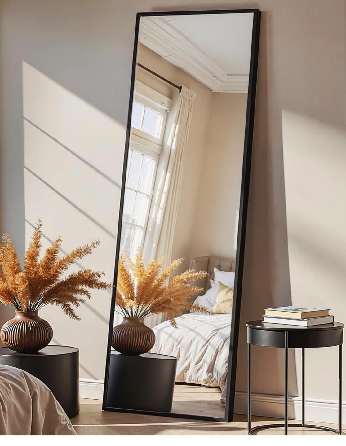 Floor Mirror - Black