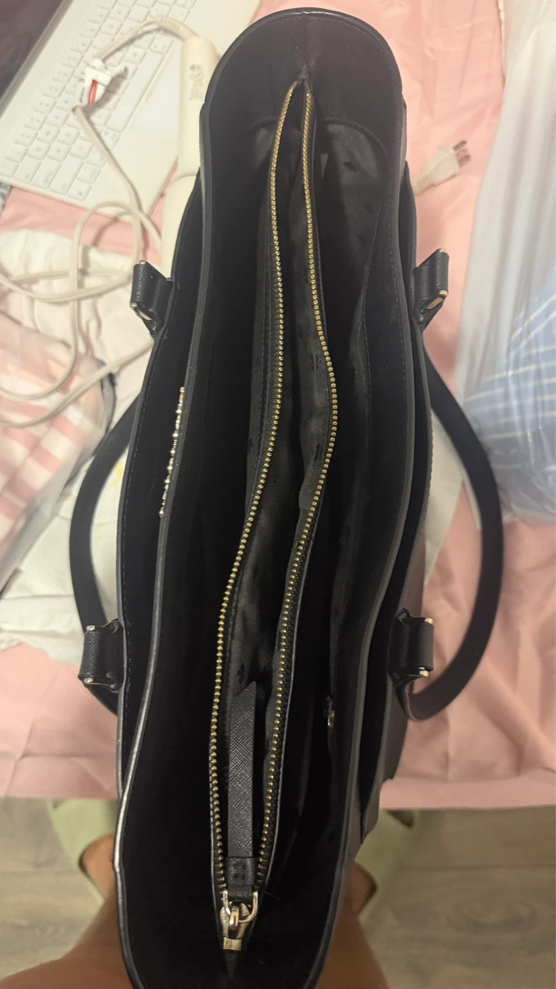 Kate Spade New York Black Leather Tote Bag - photo 3