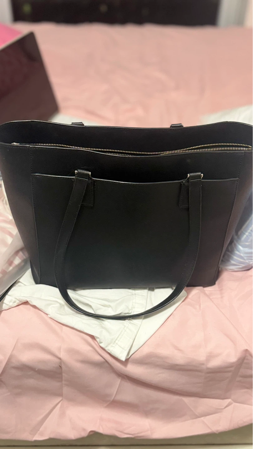 Kate Spade New York Black Leather Tote Bag - photo 2