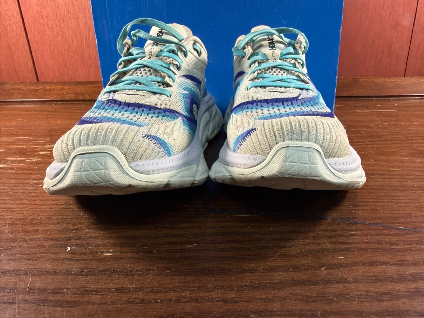 Hoka Clifton Edge Geometric Women’s Running Shoes Size US 8,5 - photo 5
