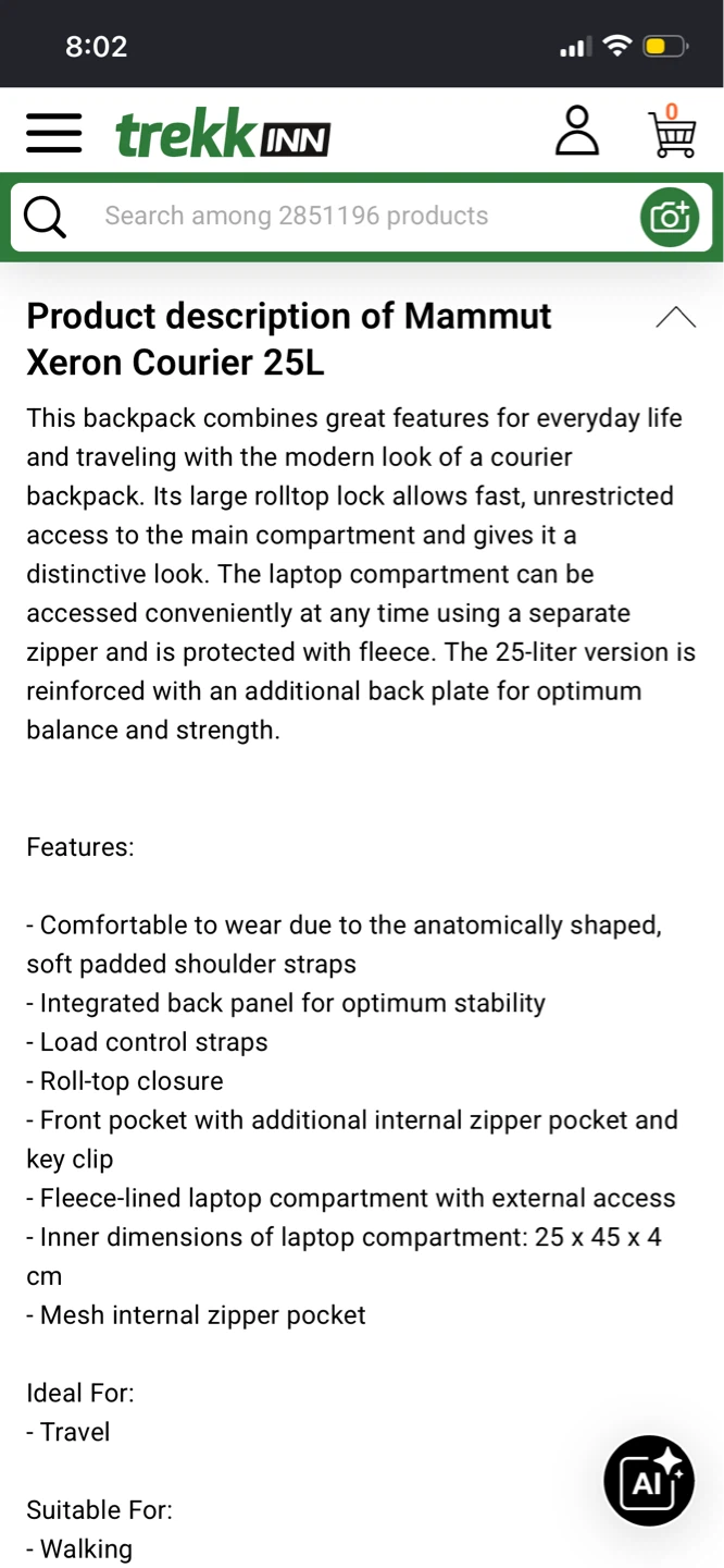 Mammut Xeron Courier 25L Backpack - photo 5