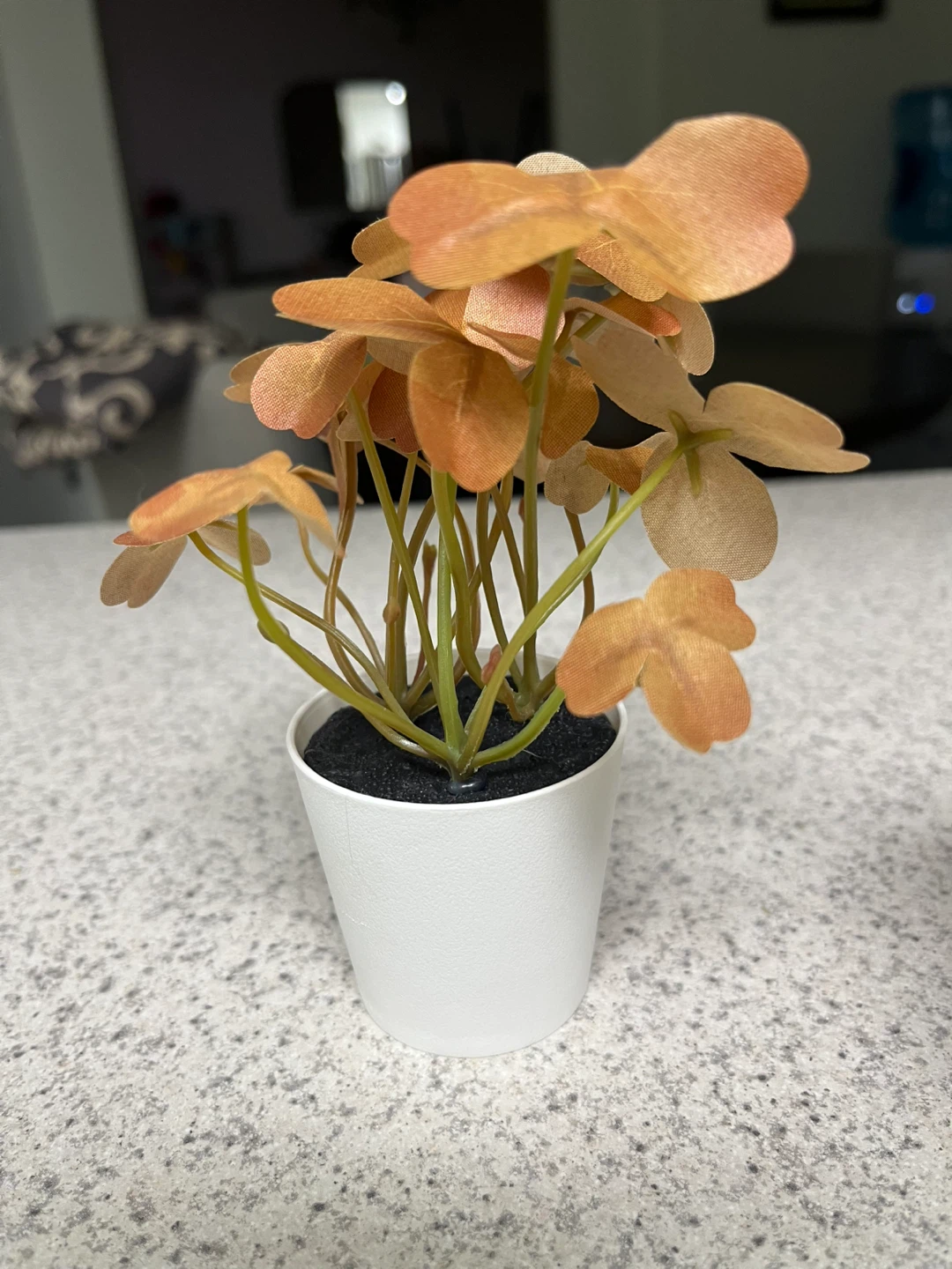 Set of 3 IKEA Faux Potted Plants - Brown, Yellow, Orange - photo 2