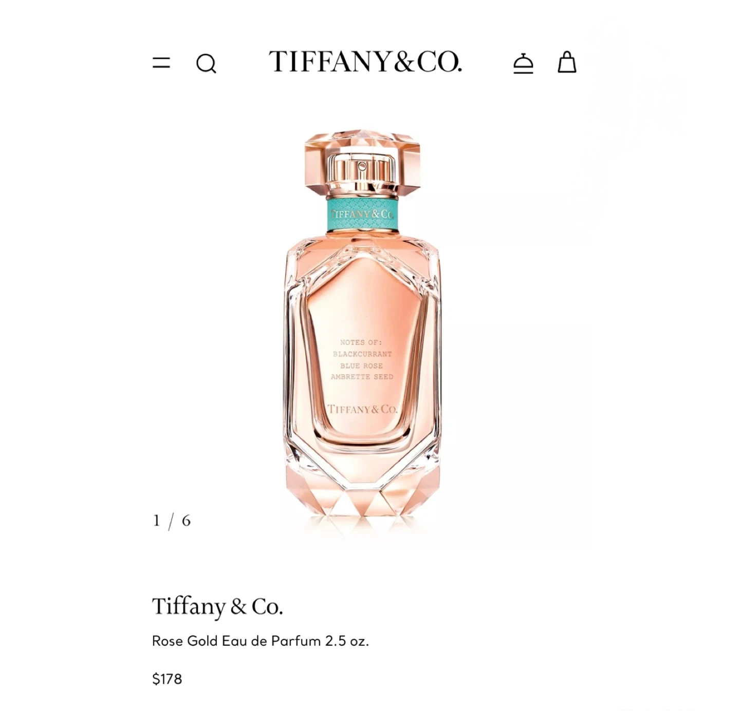 Tiffany & Co. Rose Gold Eau de Parfum for Women - photo 5