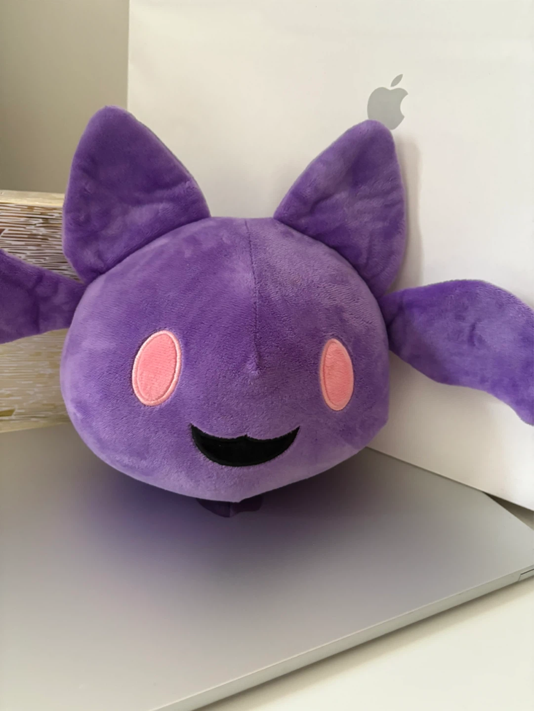 Purple Plush Stuffed Toy