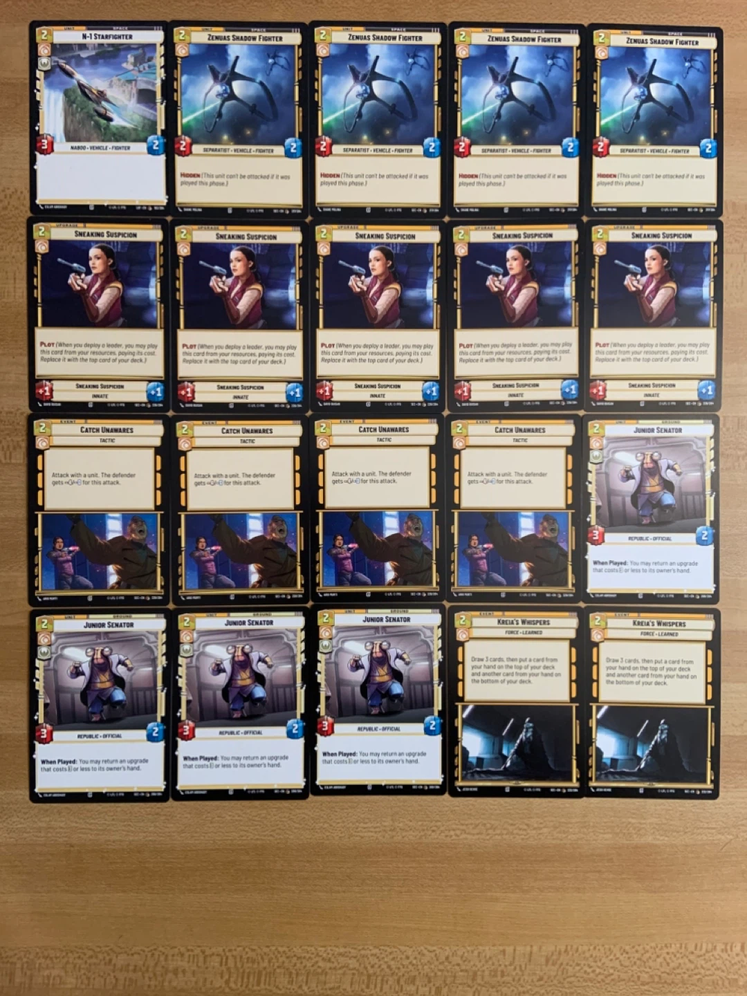 Star Wars Unlimited Bulk Card Lot 40 Cards LP Bundle