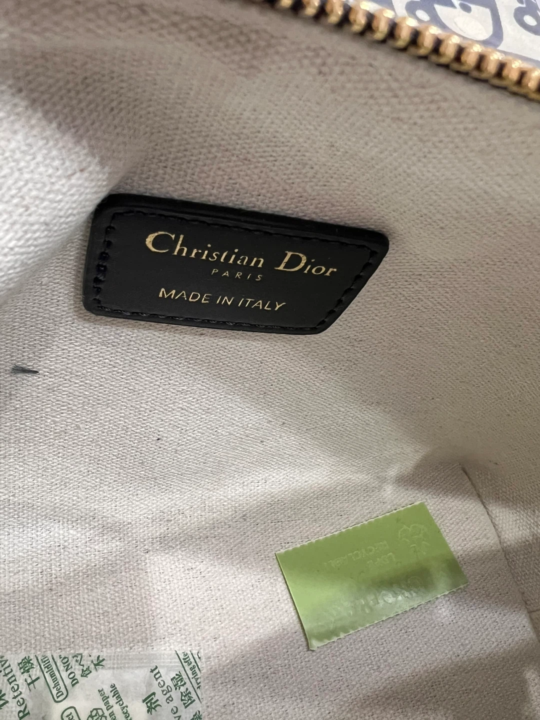 Christian Dior Oblique Canvas Pouch - photo 4