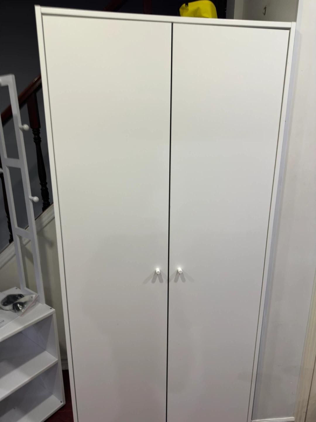KLEPPSTAD Wardrobe with 2 doors, white - photo 2