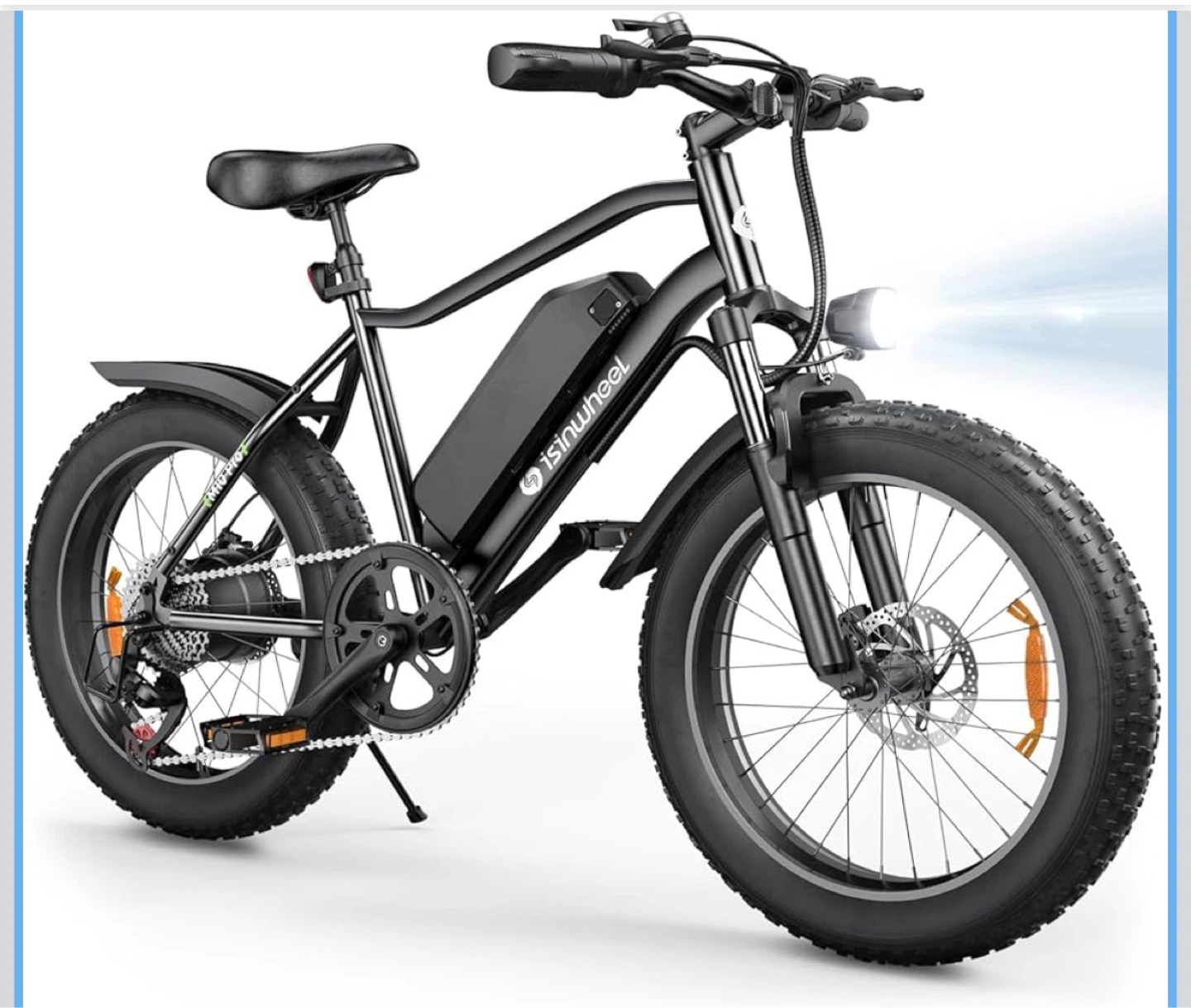 ISINWHEEL Electric Fat Tire Bike