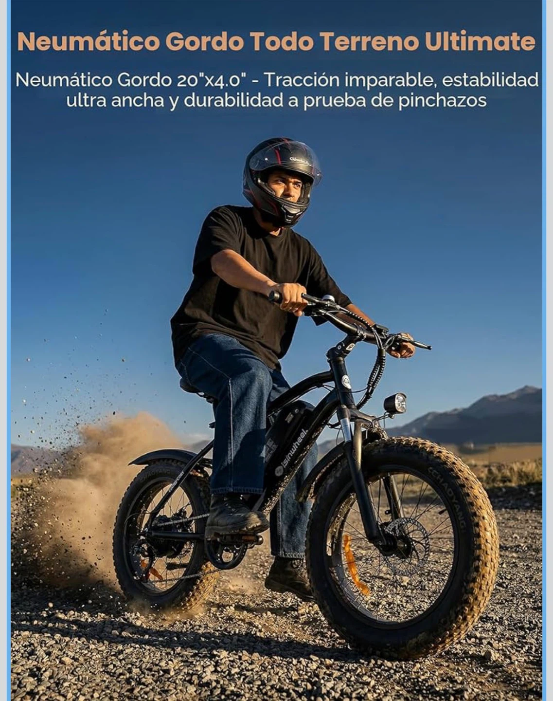 ISINWHEEL Electric Fat Tire Bike - photo 2