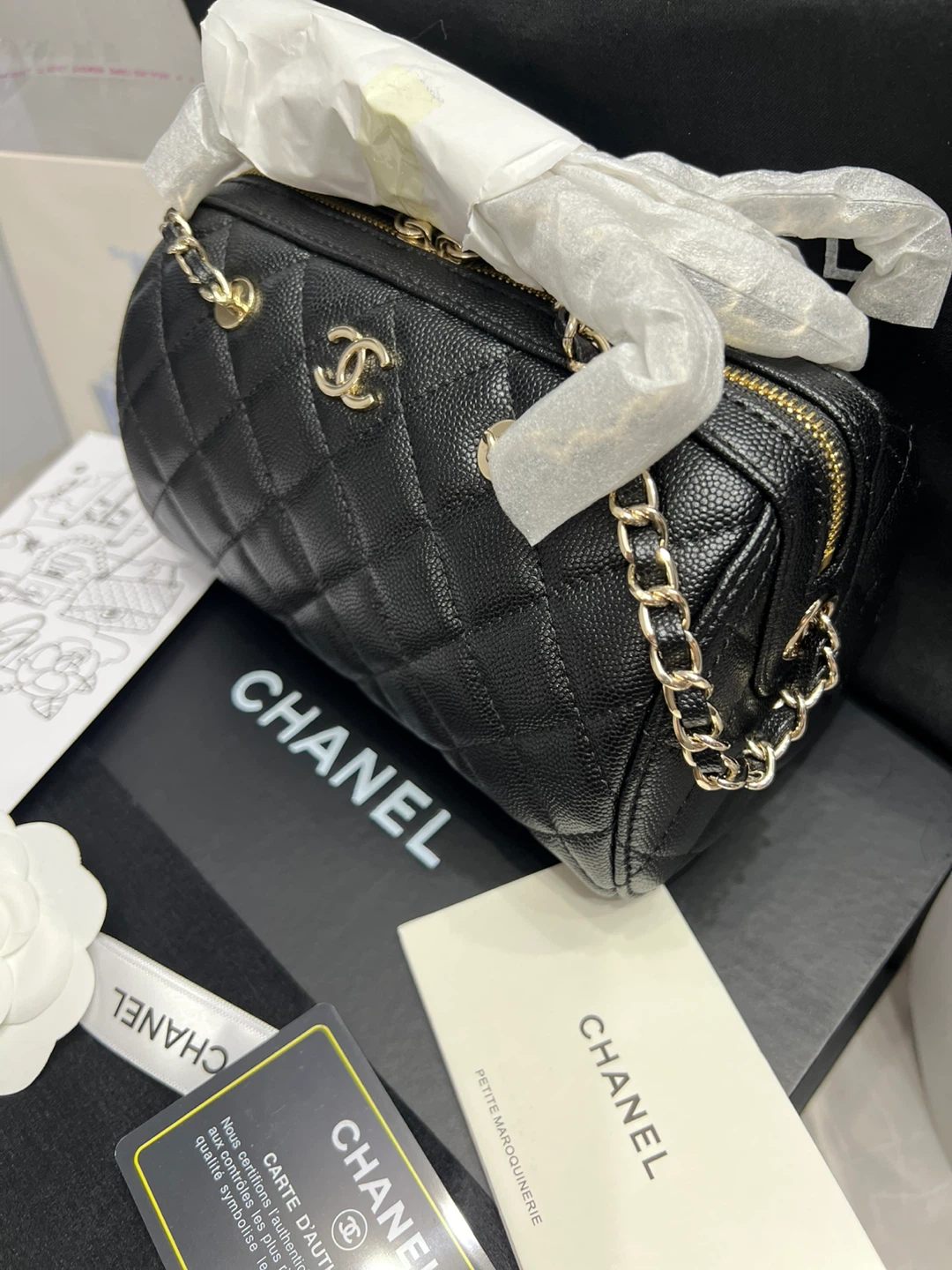 Chanel Quilted Vanity Bag - photo 3