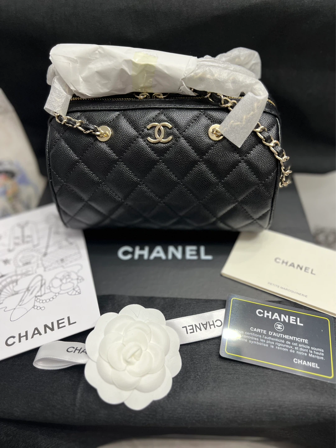Chanel Quilted Vanity Bag