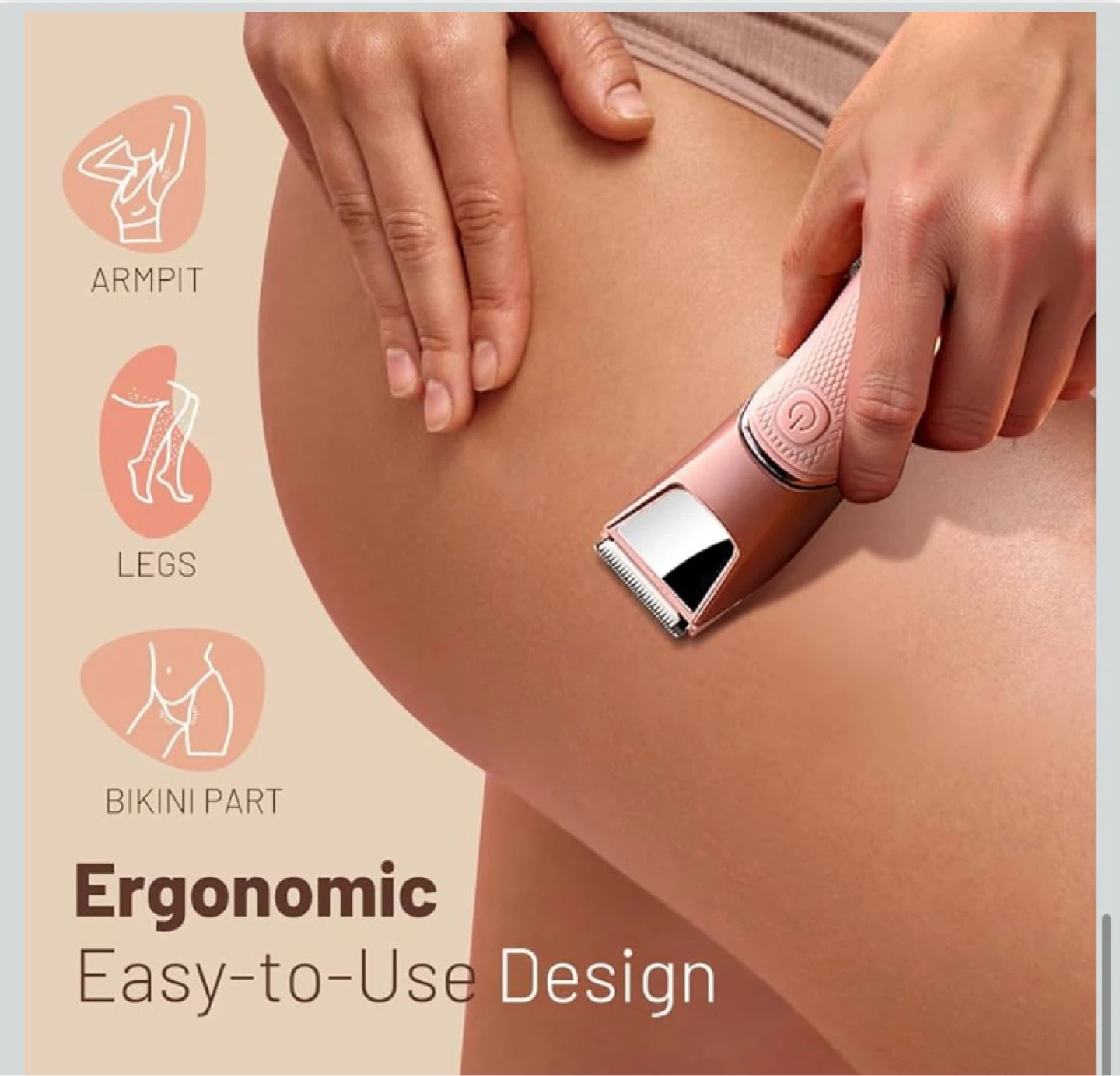 LGTGH Body Trimmer for Women - Pinkish, Model GT-01 - photo 5