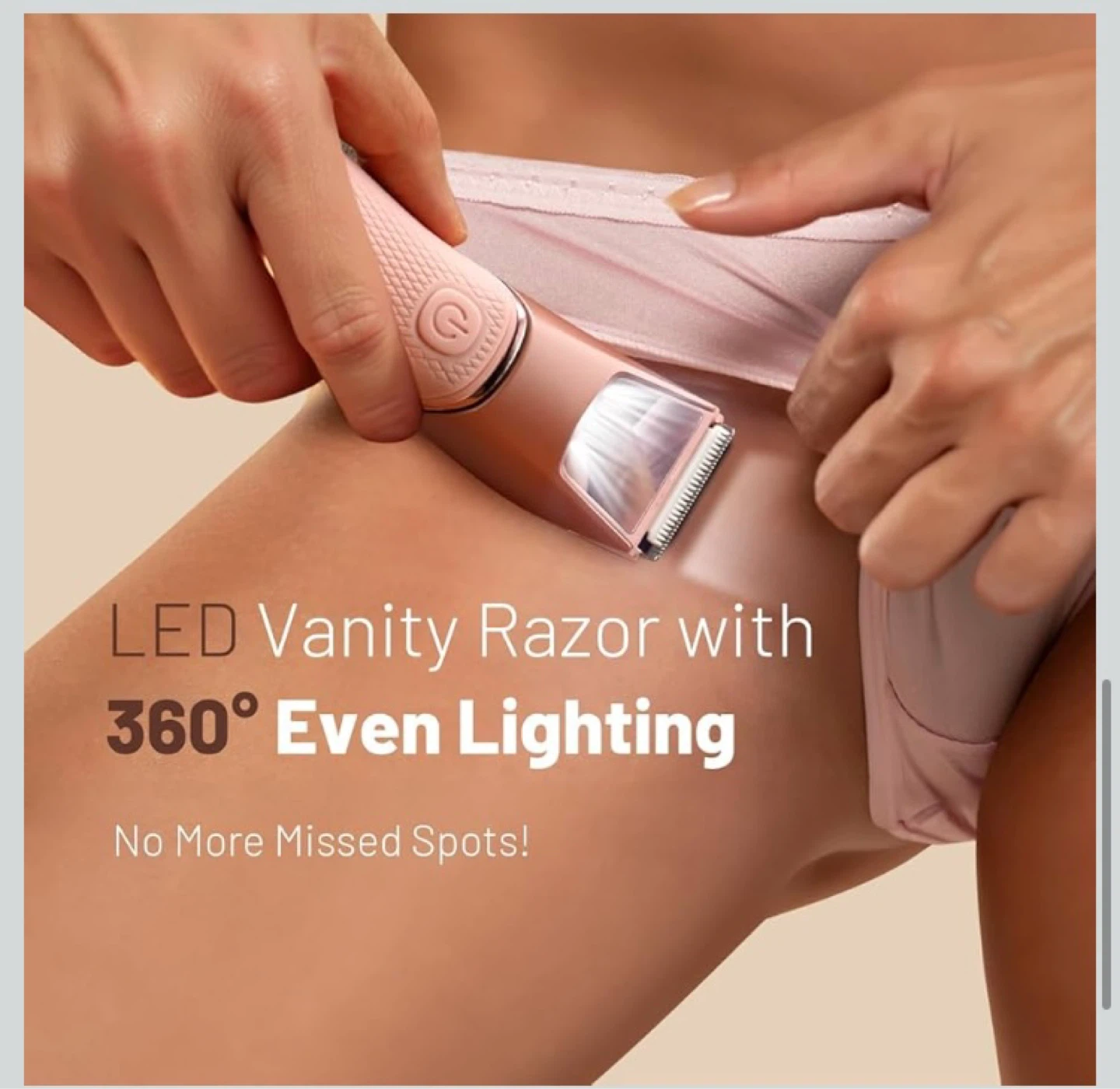 LGTGH Body Trimmer for Women - Pinkish, Model GT-01 - photo 4