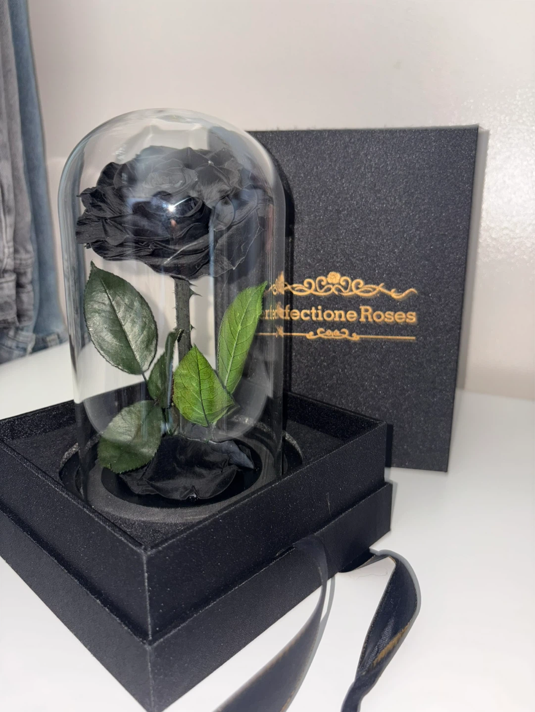Perfectione Roses Black Preserved Rose - photo 3