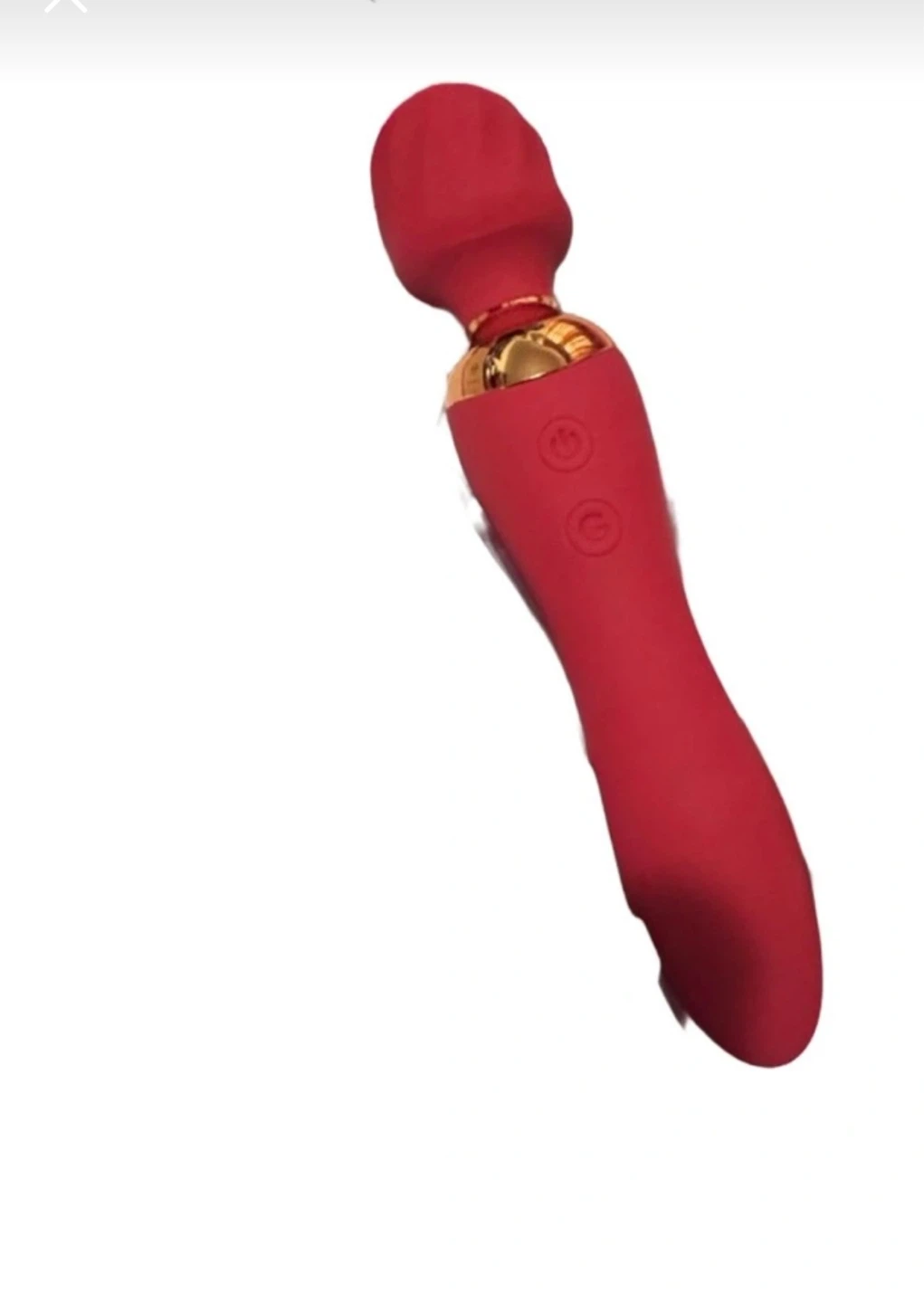 Massager - Red Handheld Therapeutic Body Device (New)