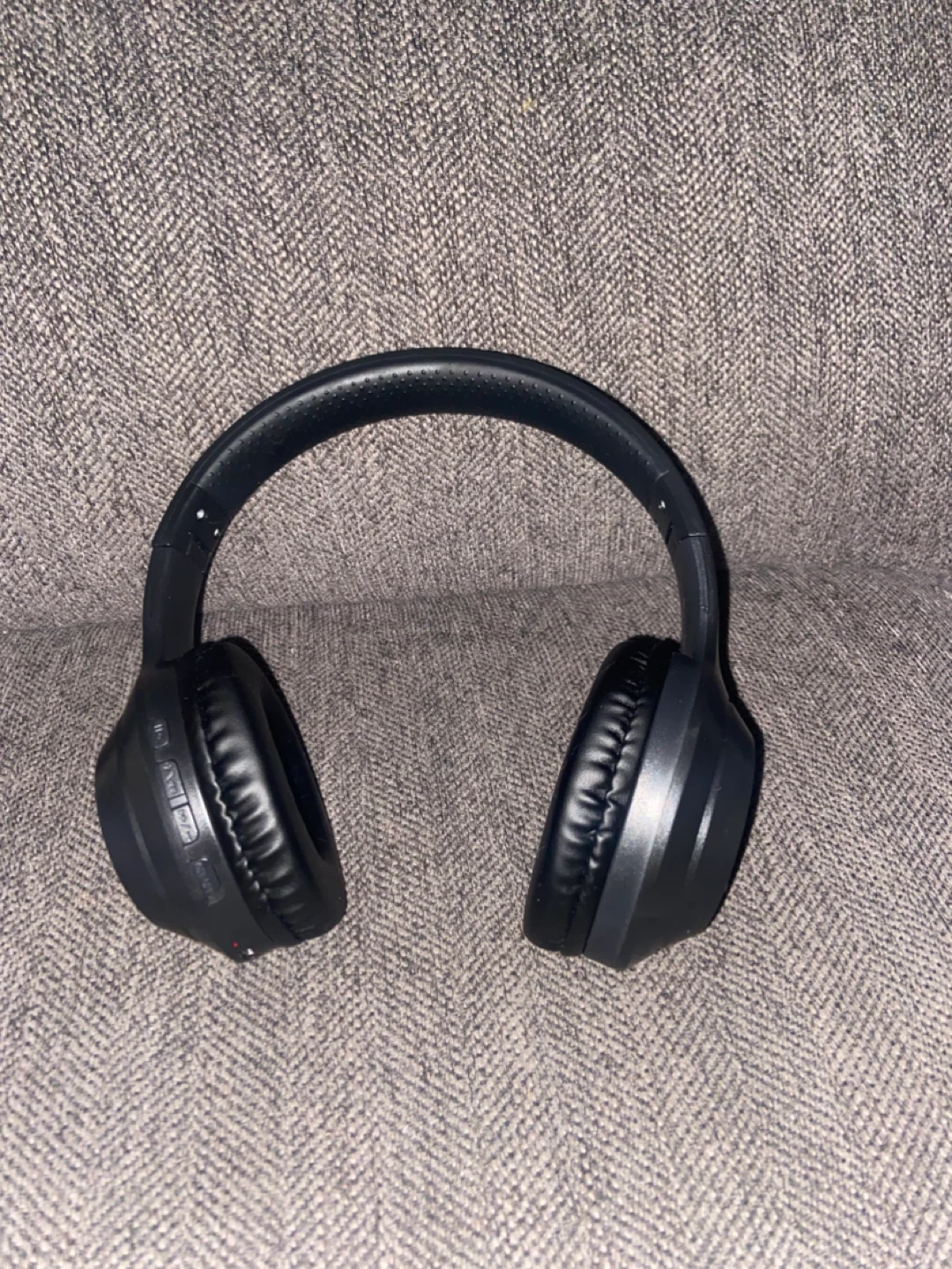 Black Over-Ear Headphones Bluetooth - photo 2