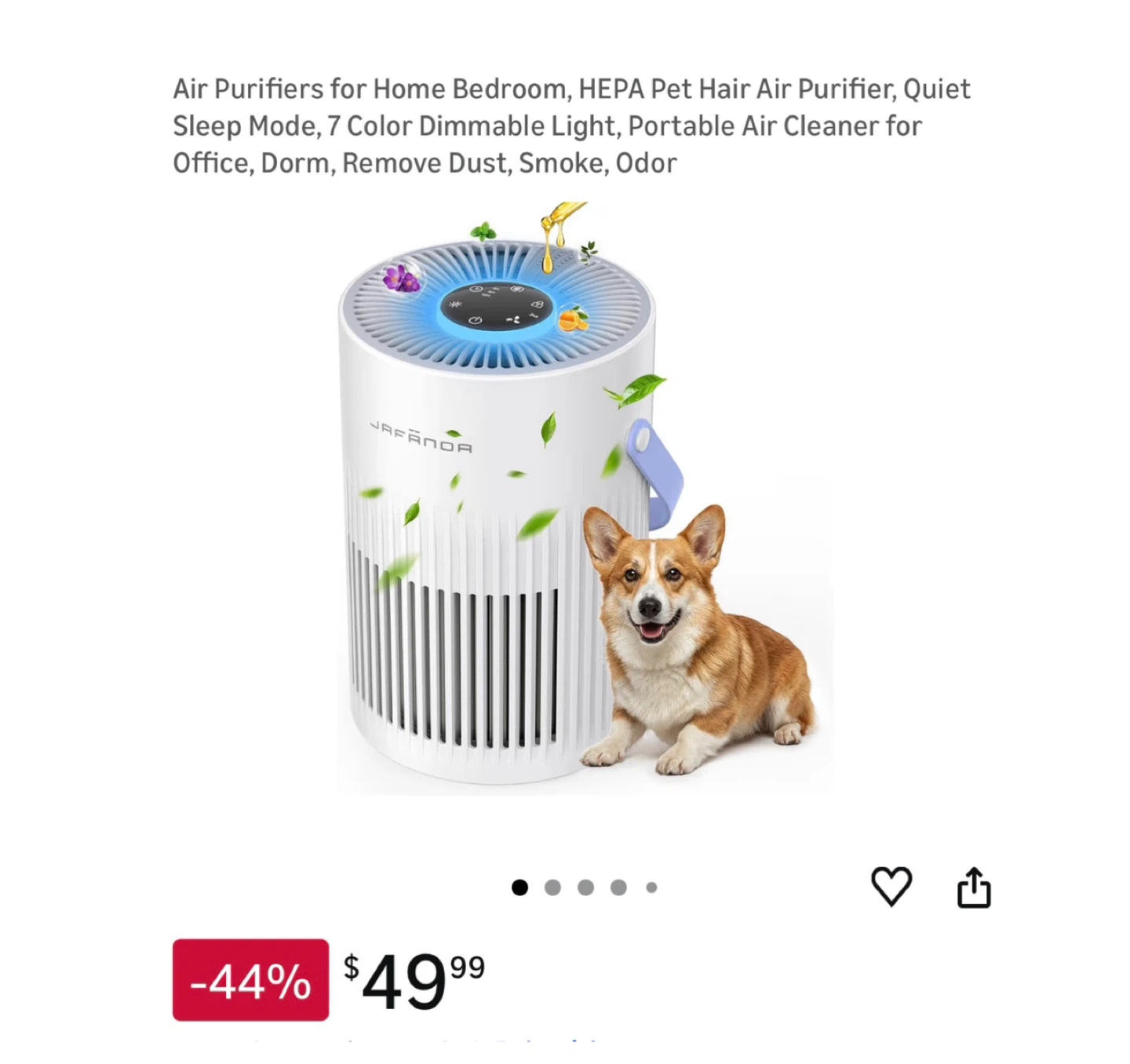 Brand new Air Purifiers for Home Bedroom