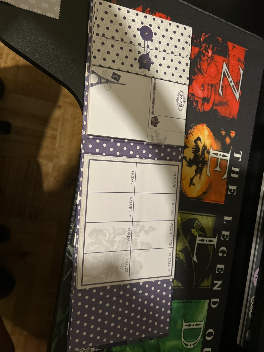 Paris themed planner/stationery set - photo 2