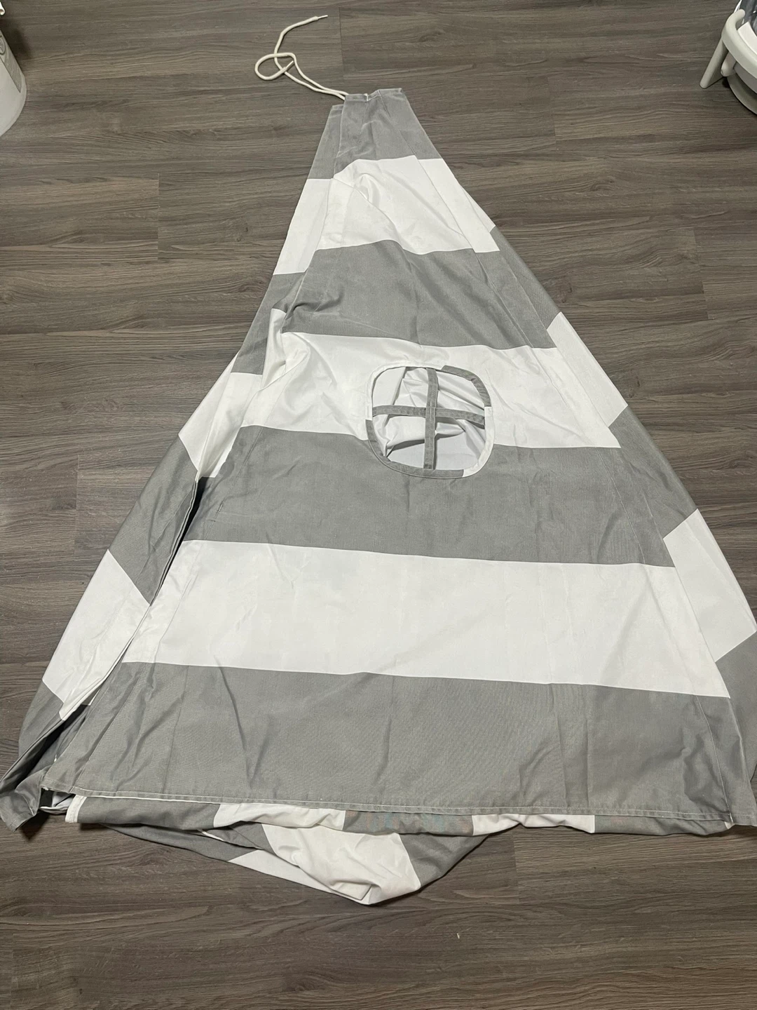 Striped Teepee Tent - photo 2