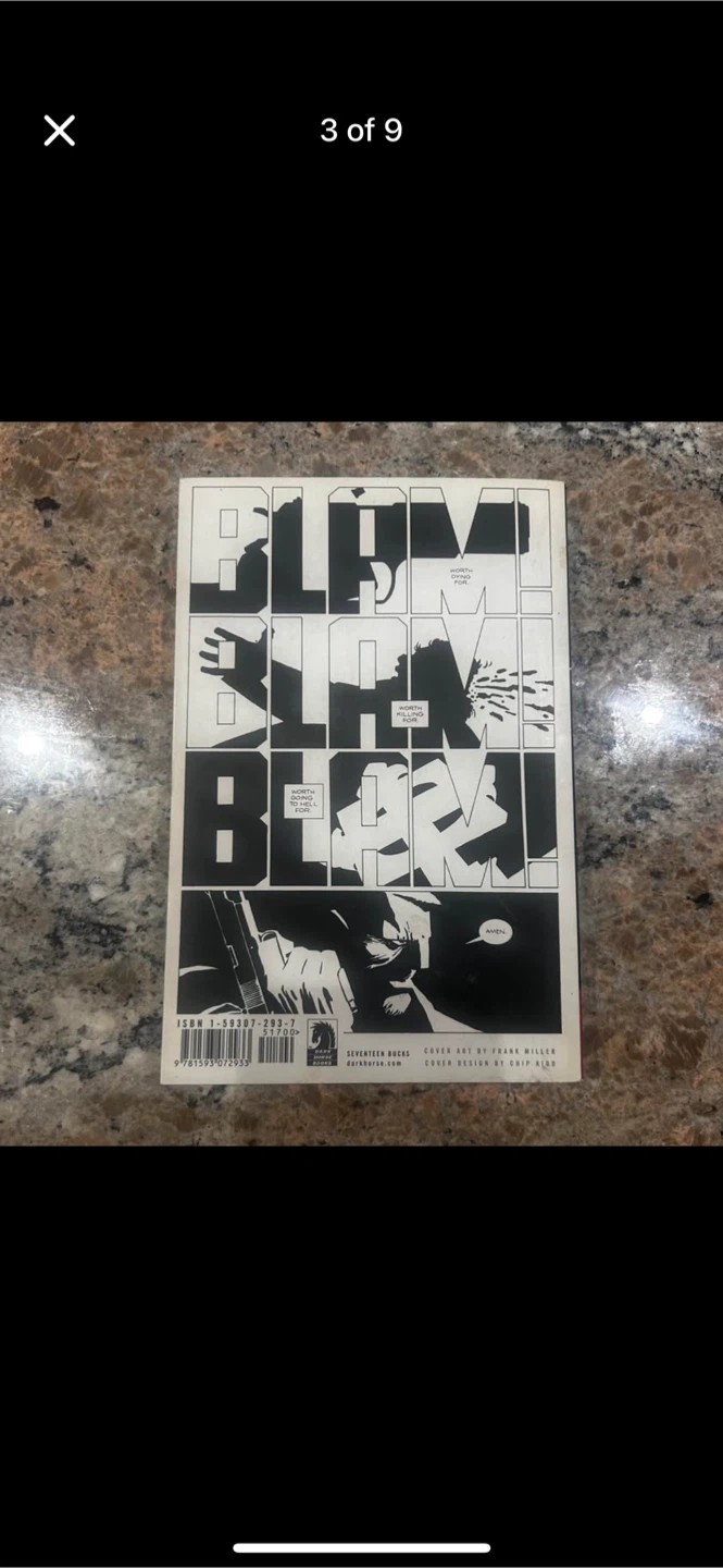 Frank Miller Sin City Graphic Novels - photo 3