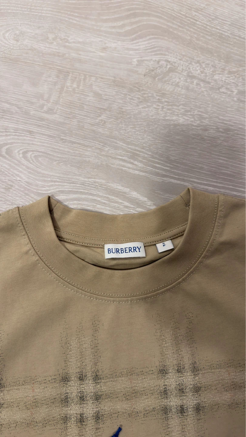 Pre-Owned Burberry Gradient Check T-Shirt - Size S - photo 3