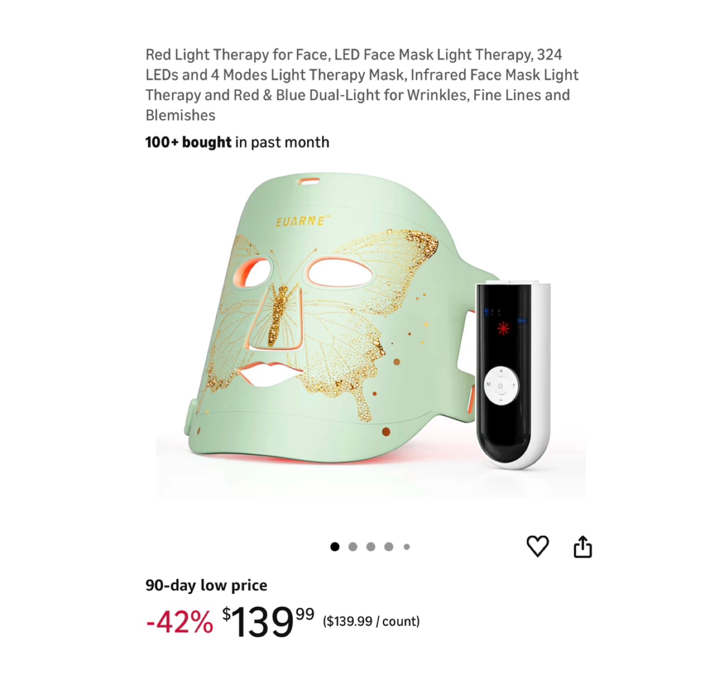 Brand new Red Light Therapy for Face