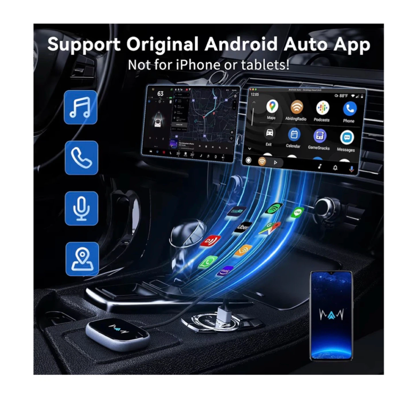 Brand new Wireless Android Auto Adapter - photo 4
